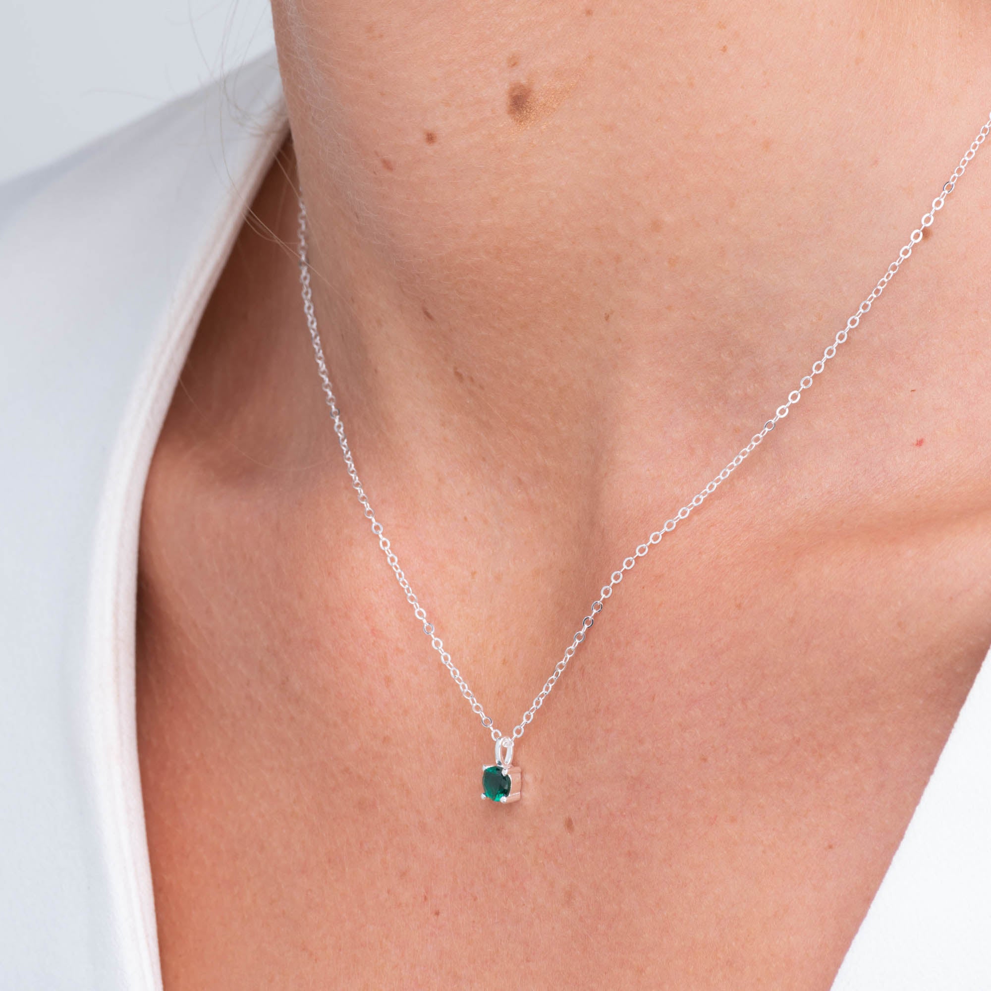 Classic Birthstone Necklace May