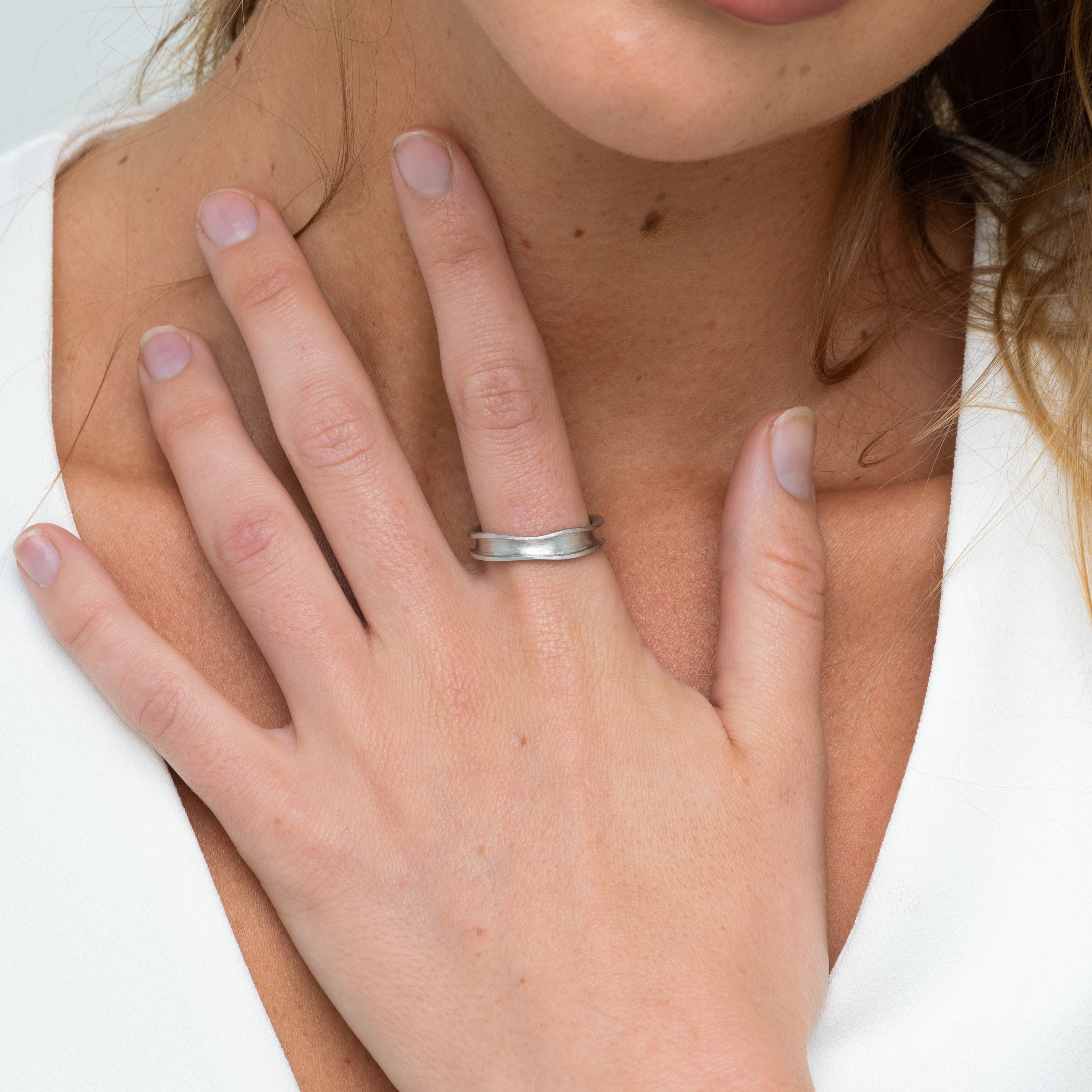 Swirl Open Ring