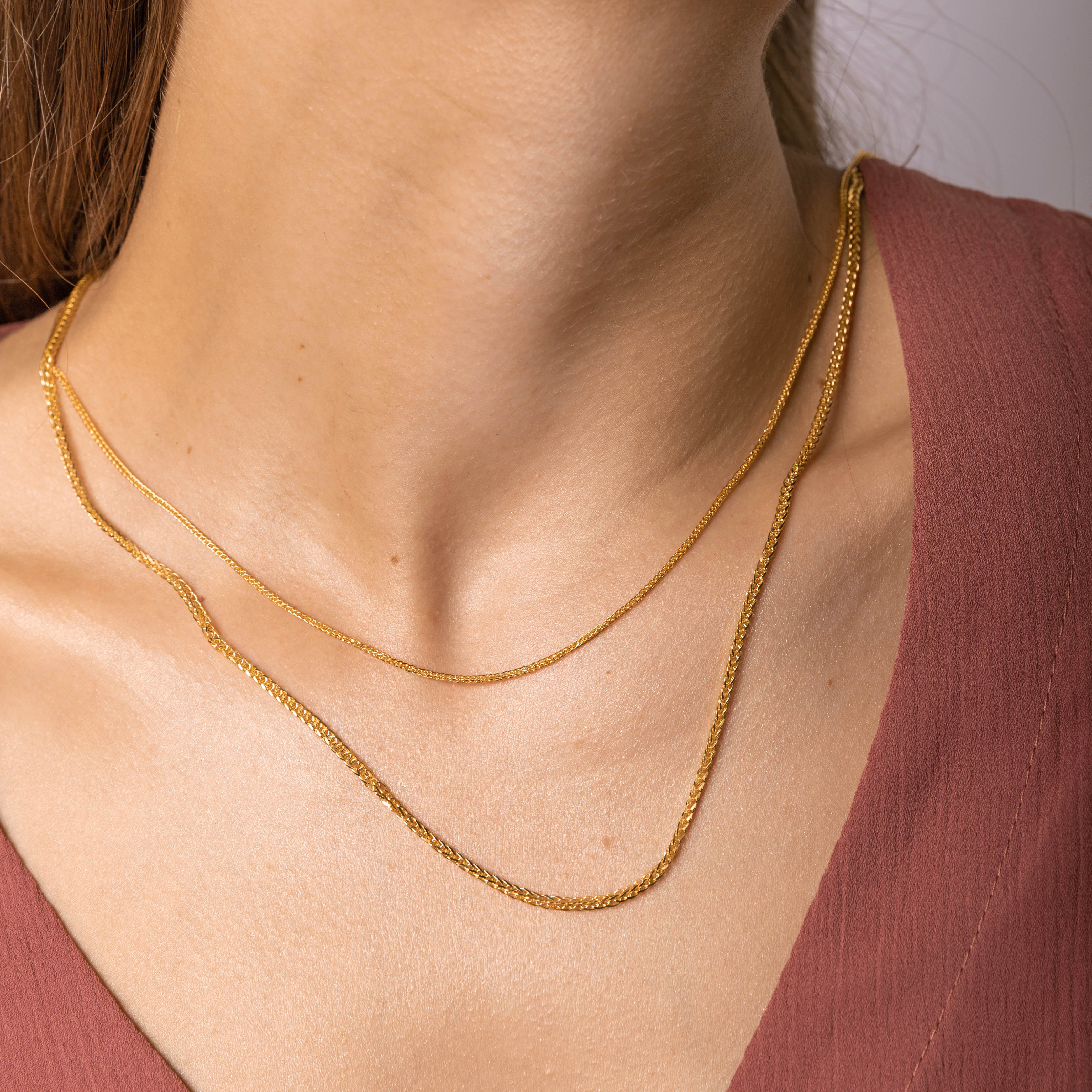 Thick Cable Chain Rope Necklace