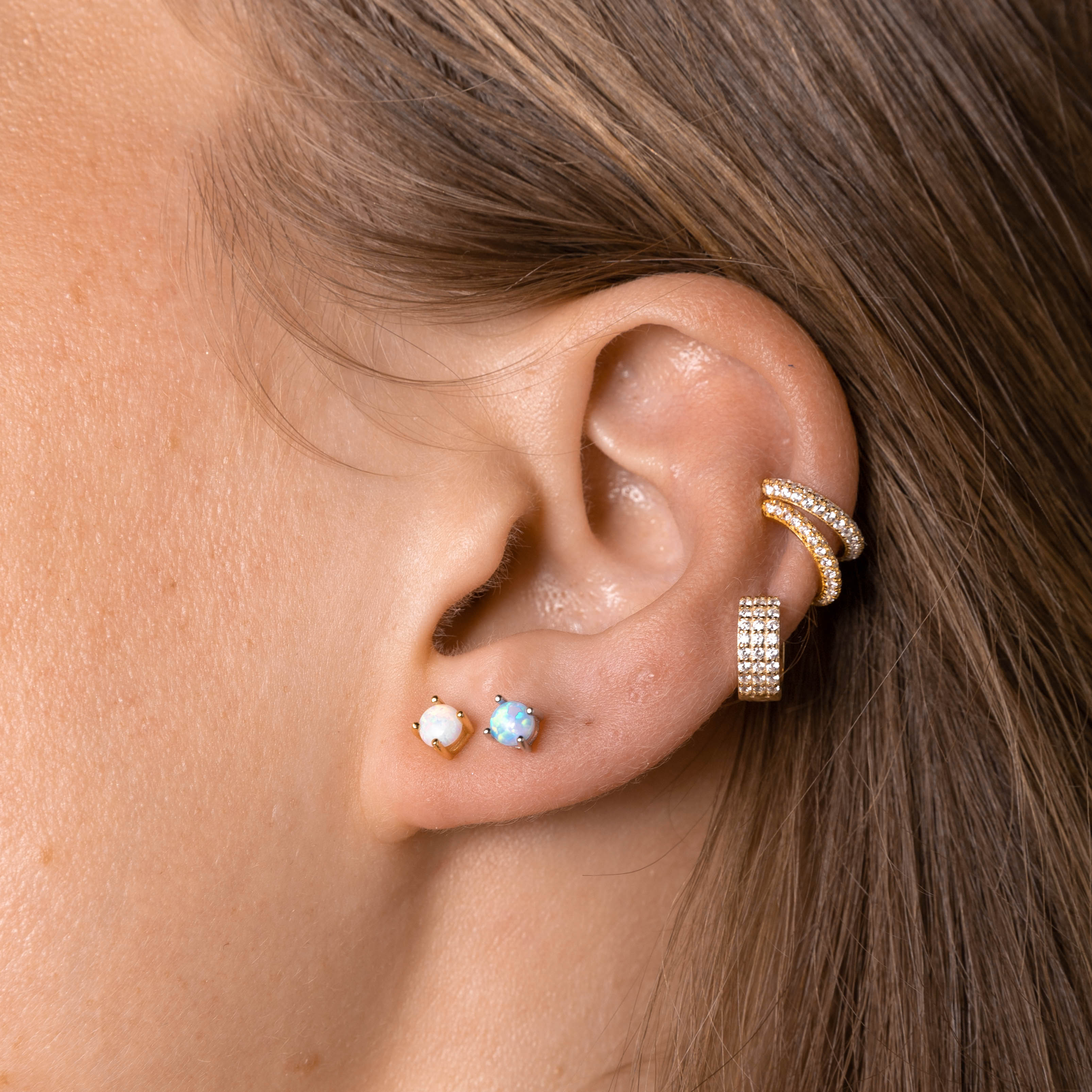 Opal Studs