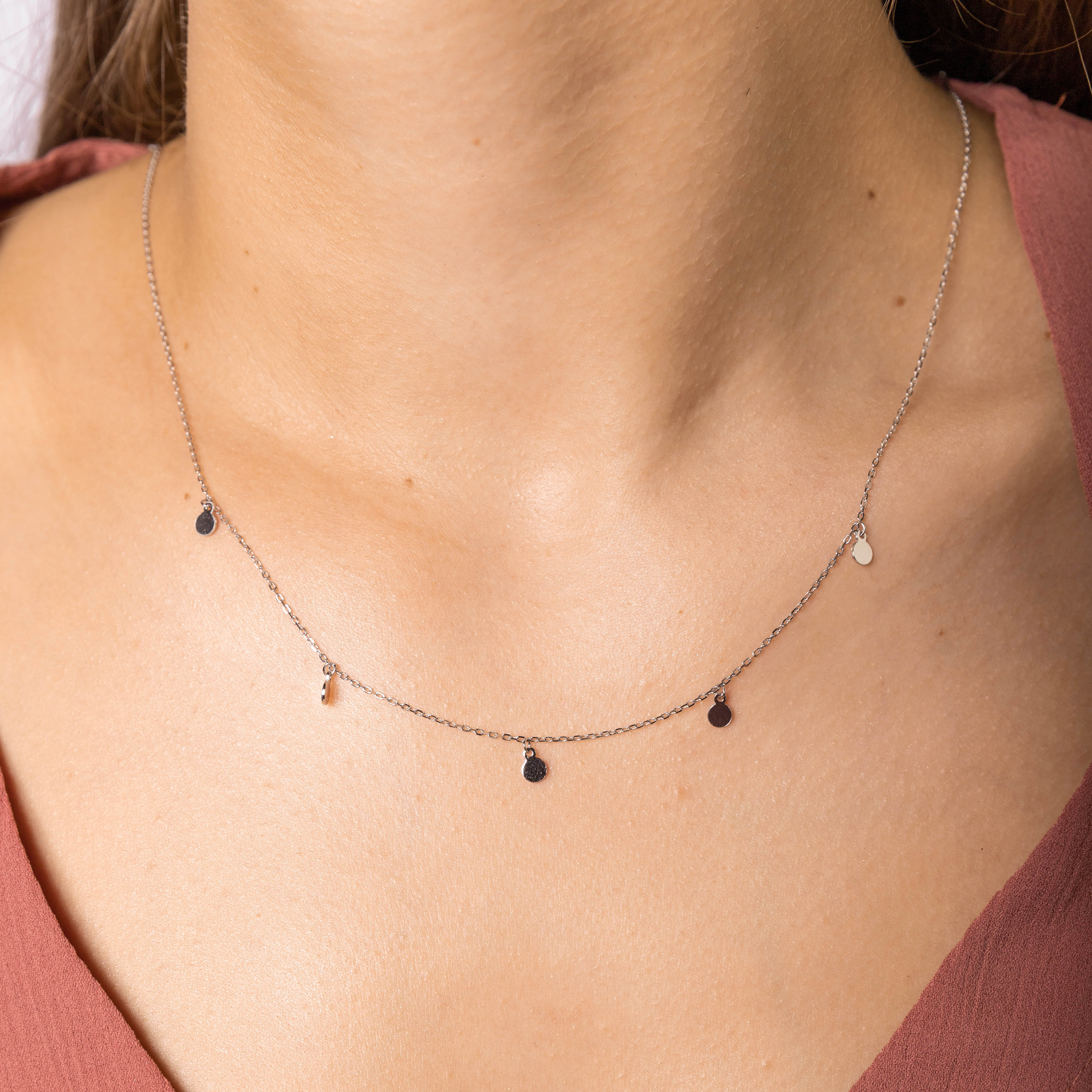 Aria Disc Necklace