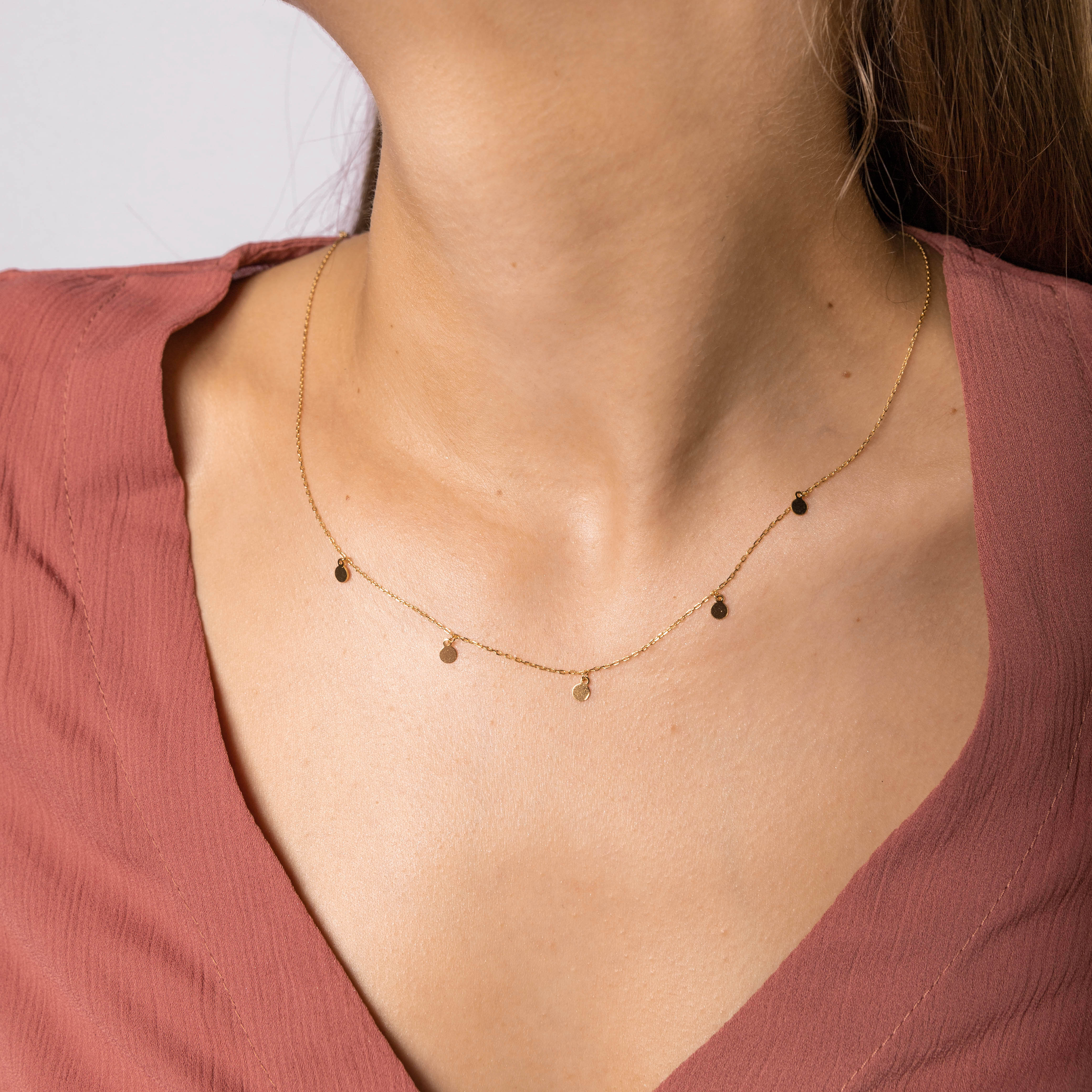 Aria Disc Necklace