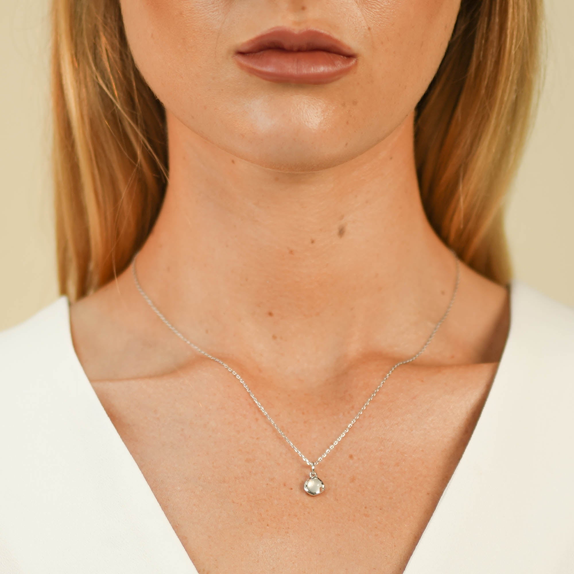 Moonstone Pendant Necklace