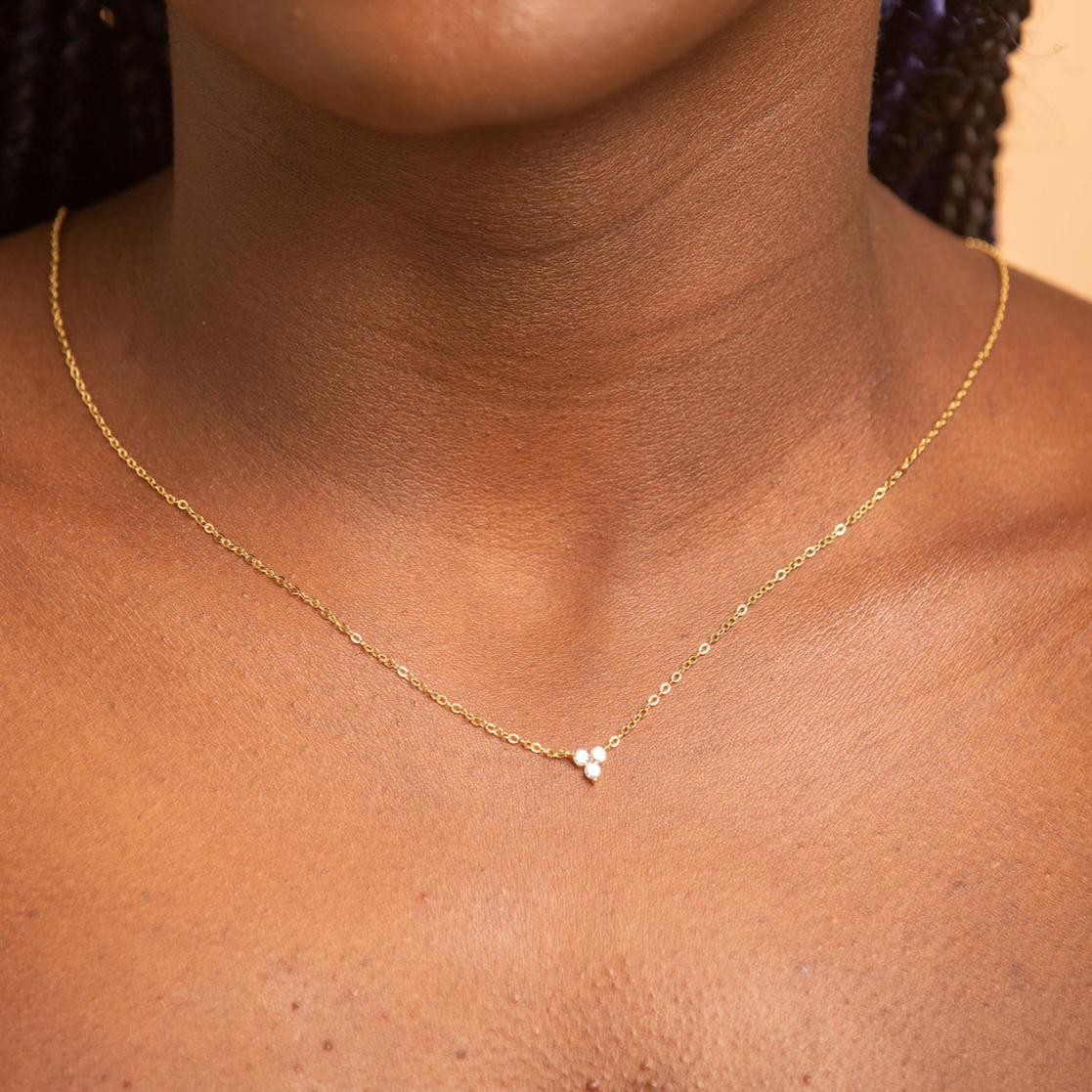 Lotus Sapphire Necklace