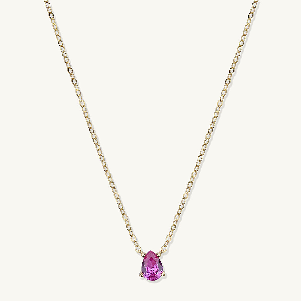 Birthstone Necklace July