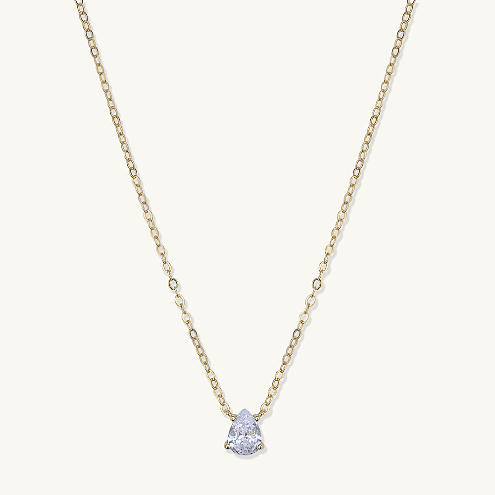 Birthstone Necklace April