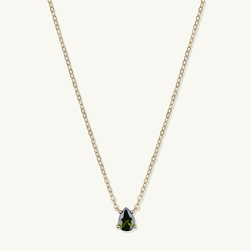 Birthstone Necklace August