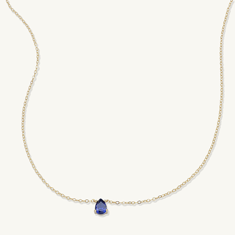 Birthstone Necklace September