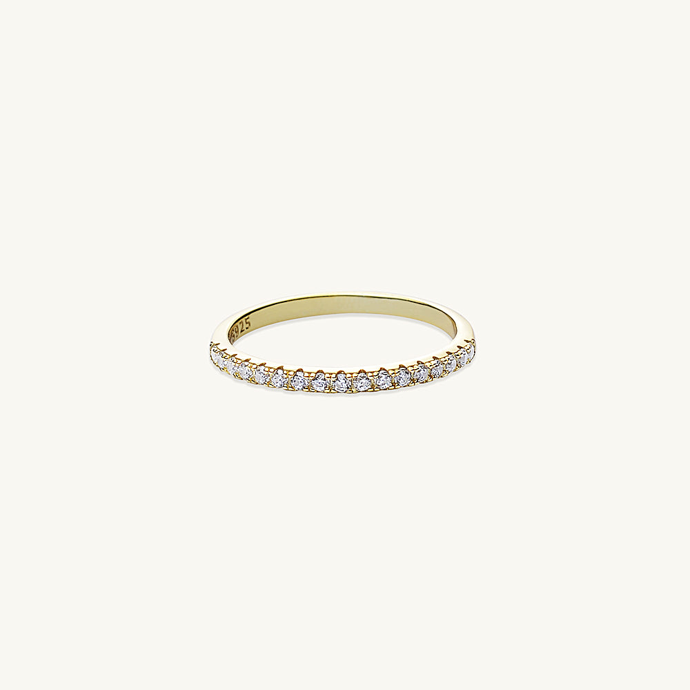 Sapphire Band Stacker Ring