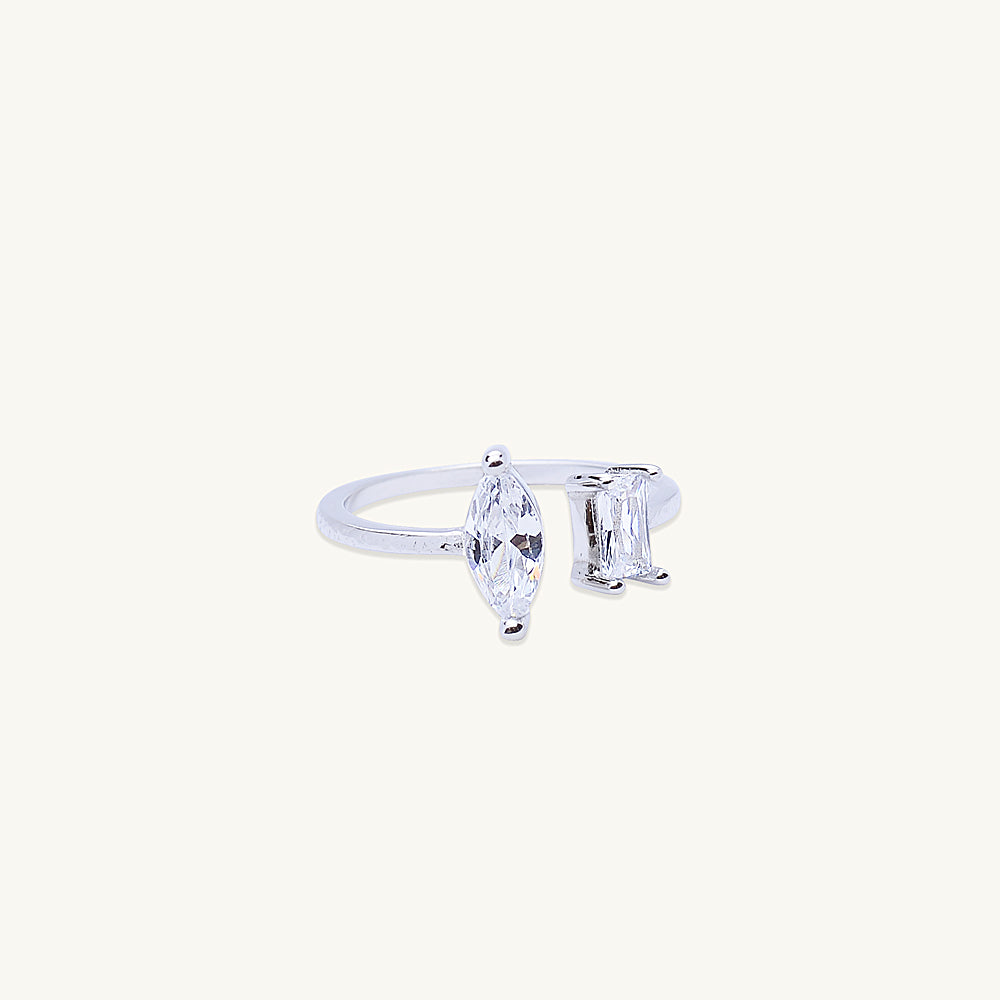 Marquise Open Band Ring