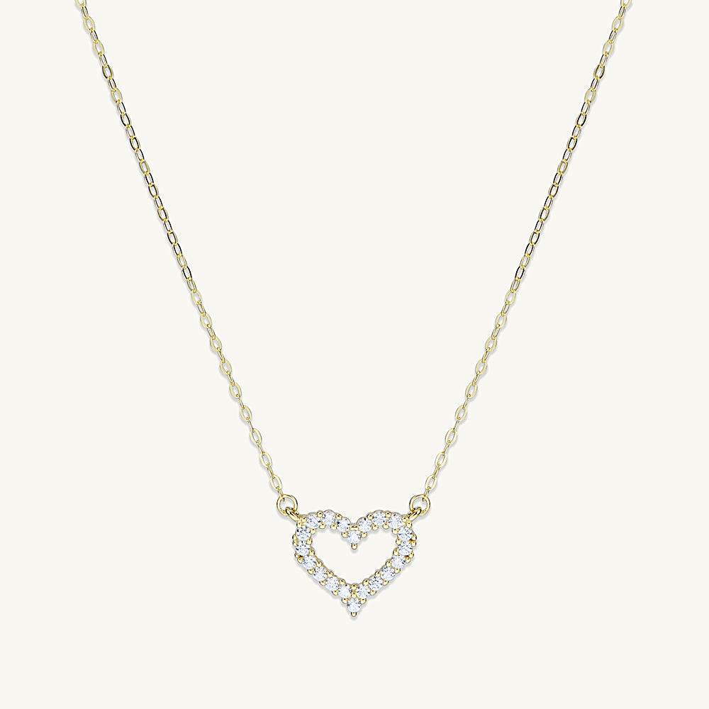 Open Heart Necklace
