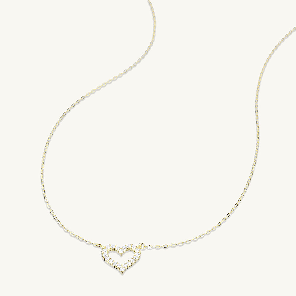 Open Heart Necklace