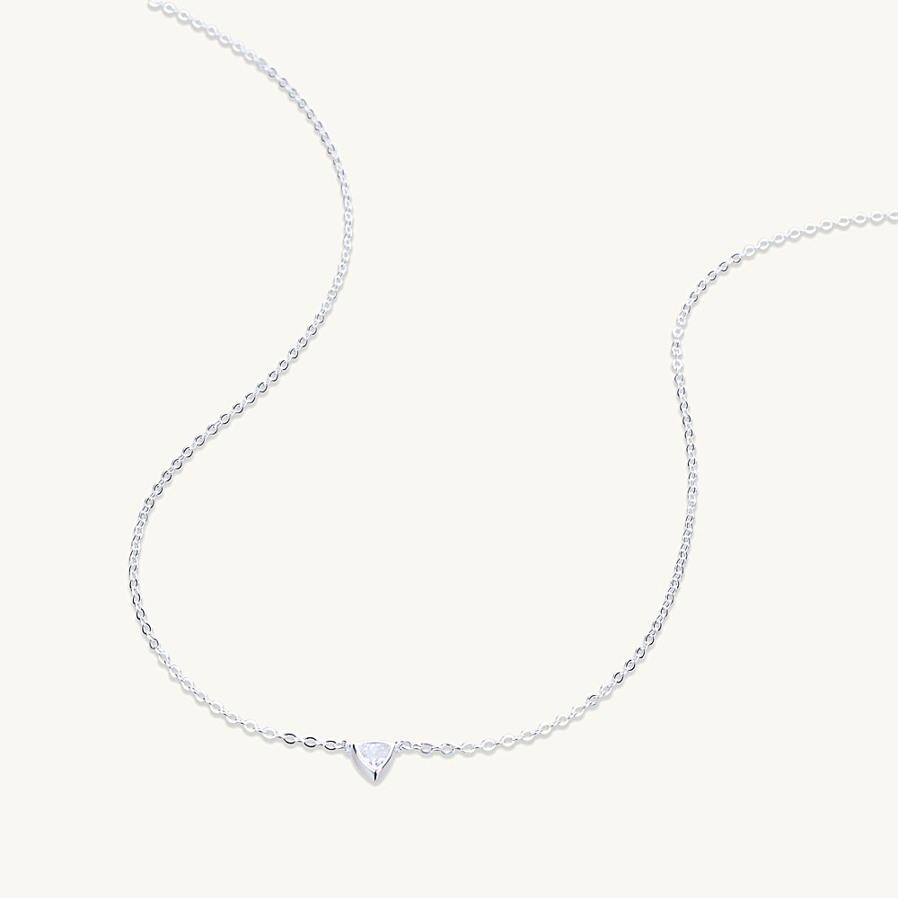 Trillion Sapphire Necklace