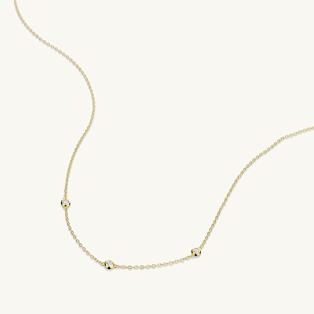 Satellite Sapphire Necklace