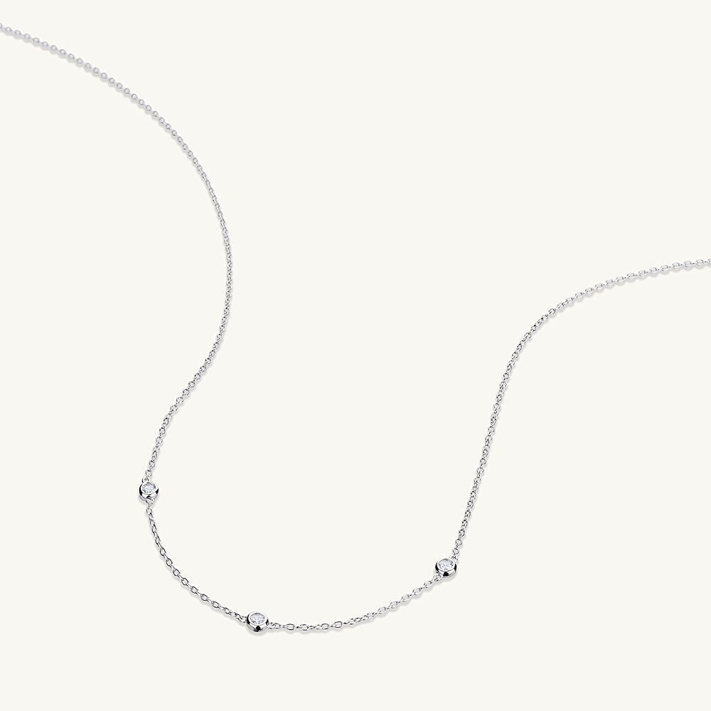 Satellite Sapphire Necklace