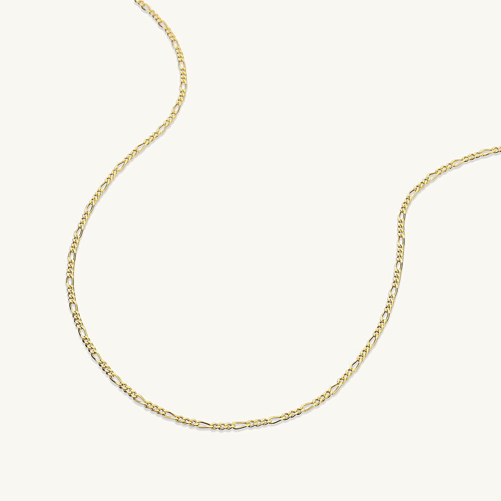 Slim Figaro Chain Necklace