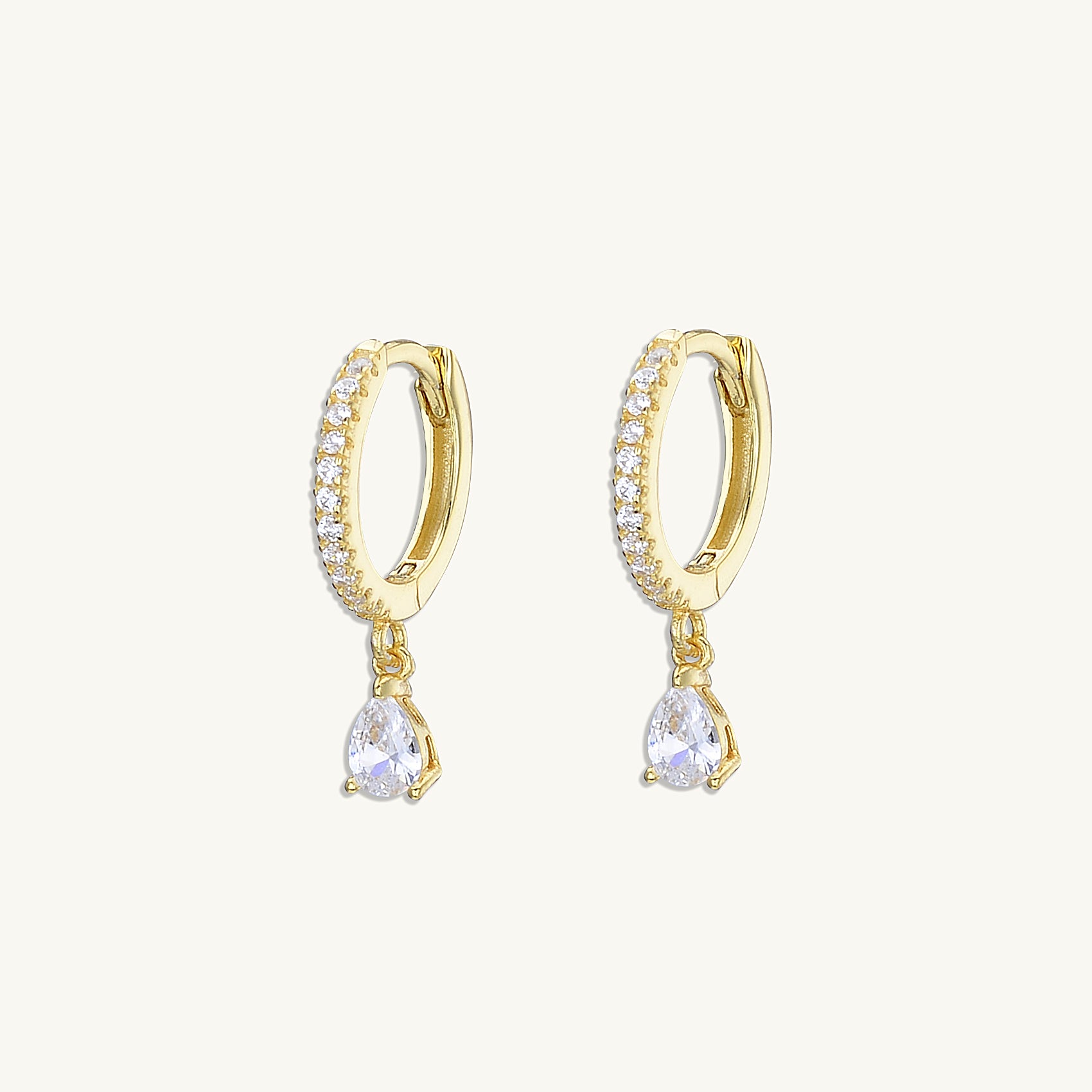 Teardrop Solitaire Hoops