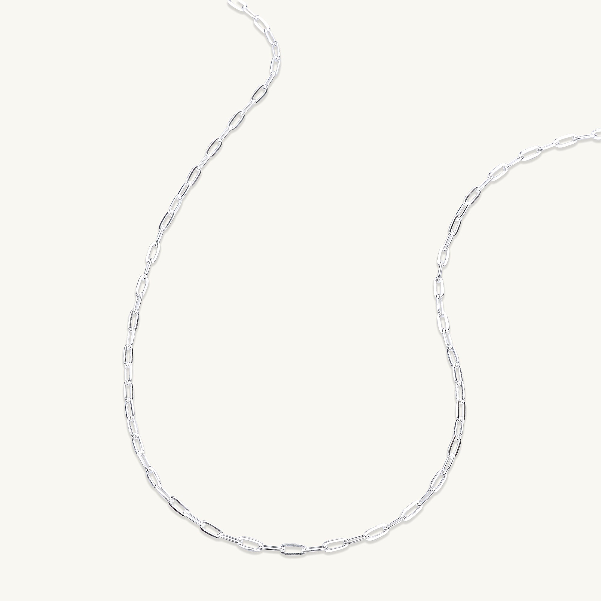 Paperclip Link Necklace