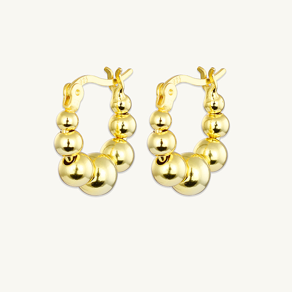 Ball Huggie Earrings