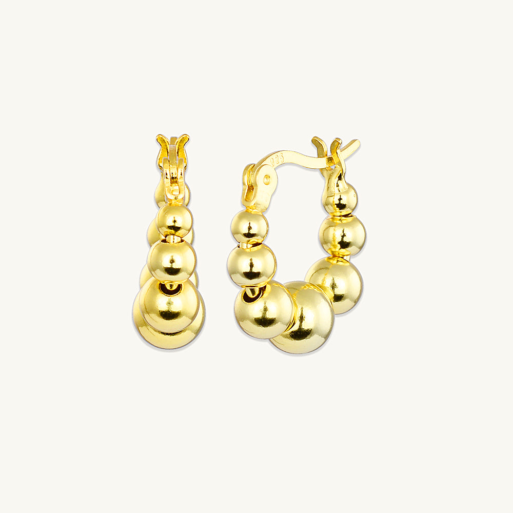 Ball Huggie Earrings