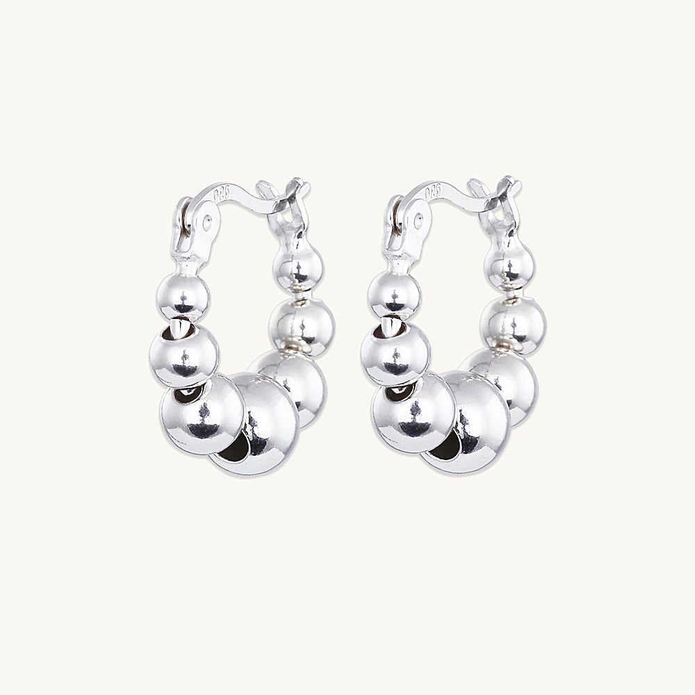 Ball Huggie Earrings