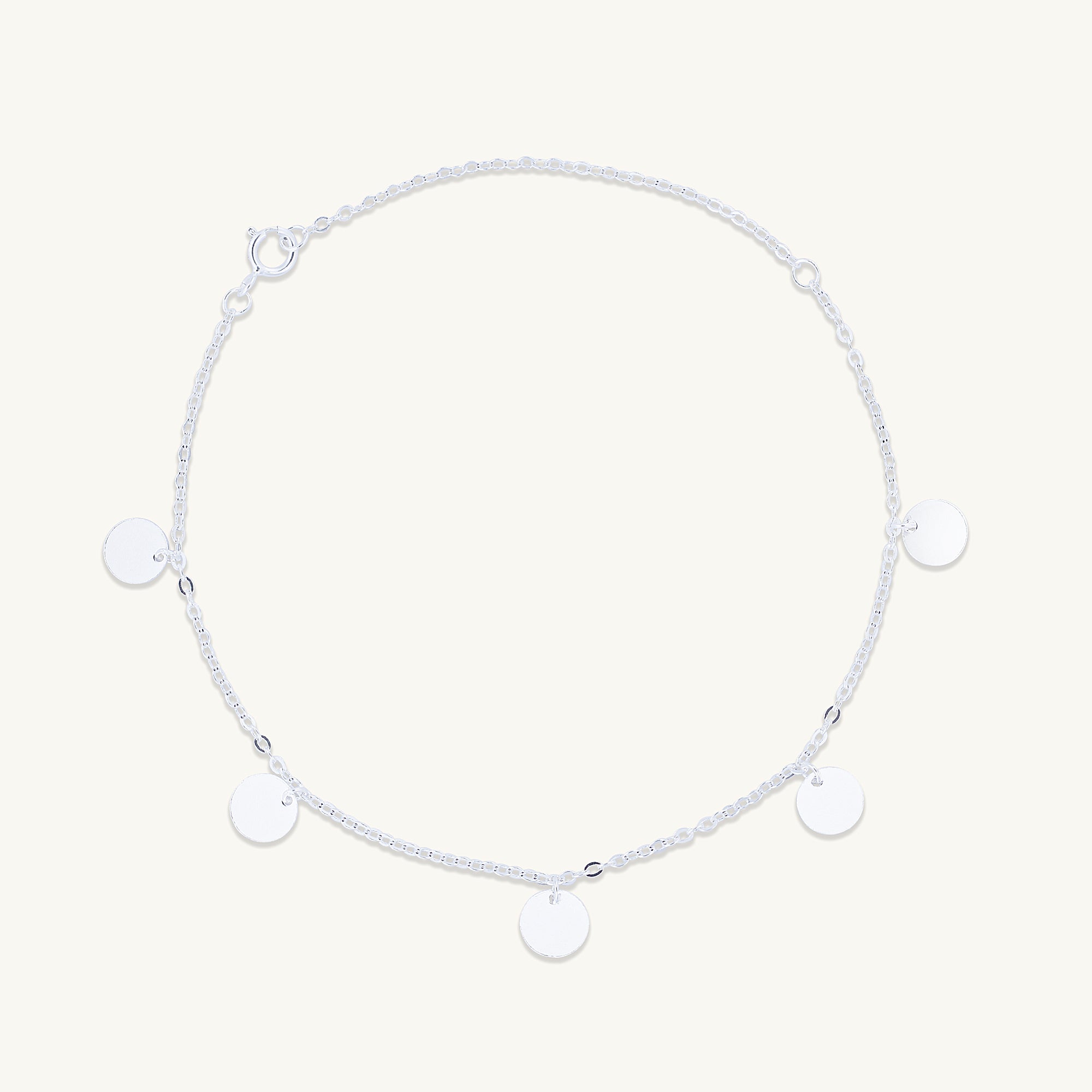 Disc Chain Bracelet