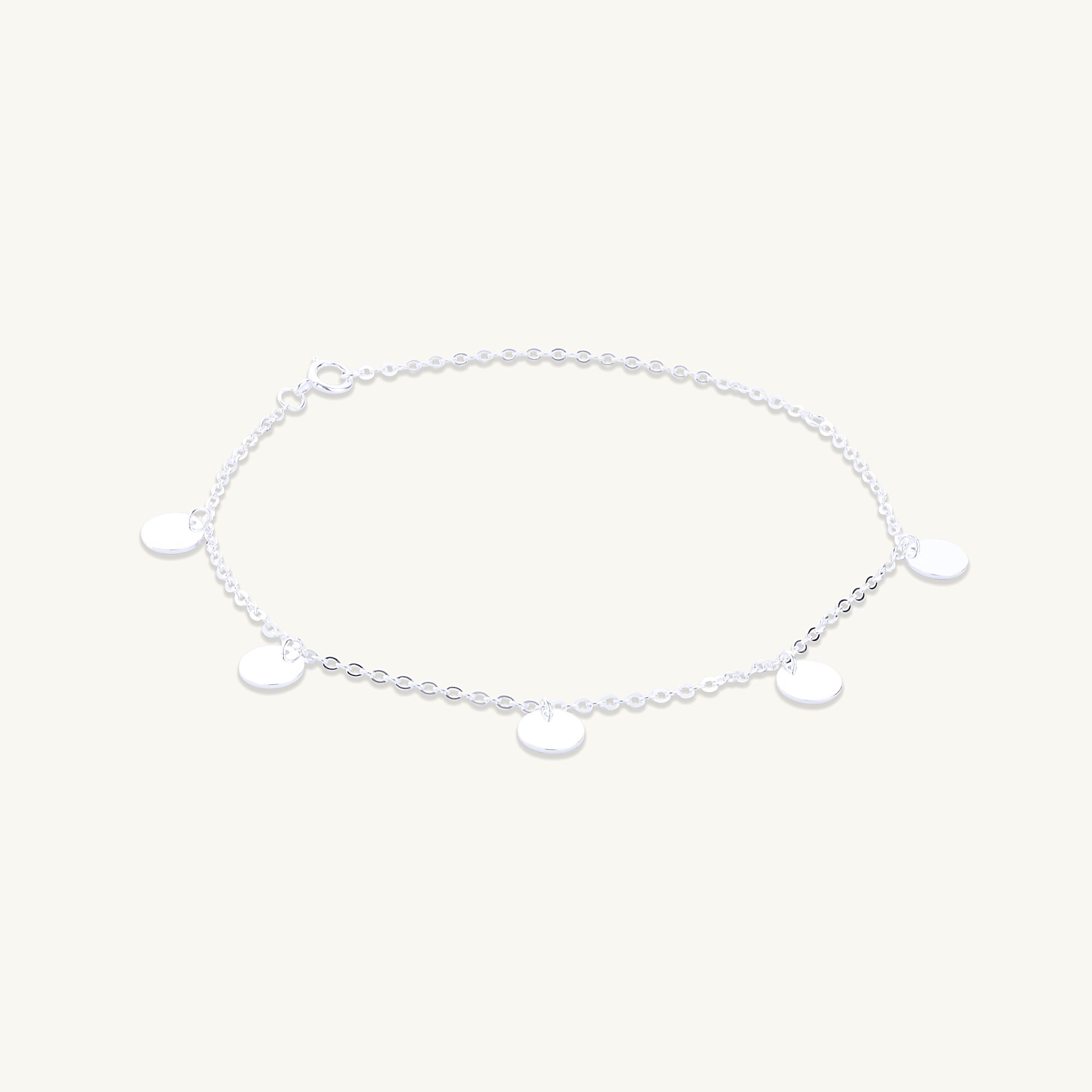 Disc Chain Bracelet