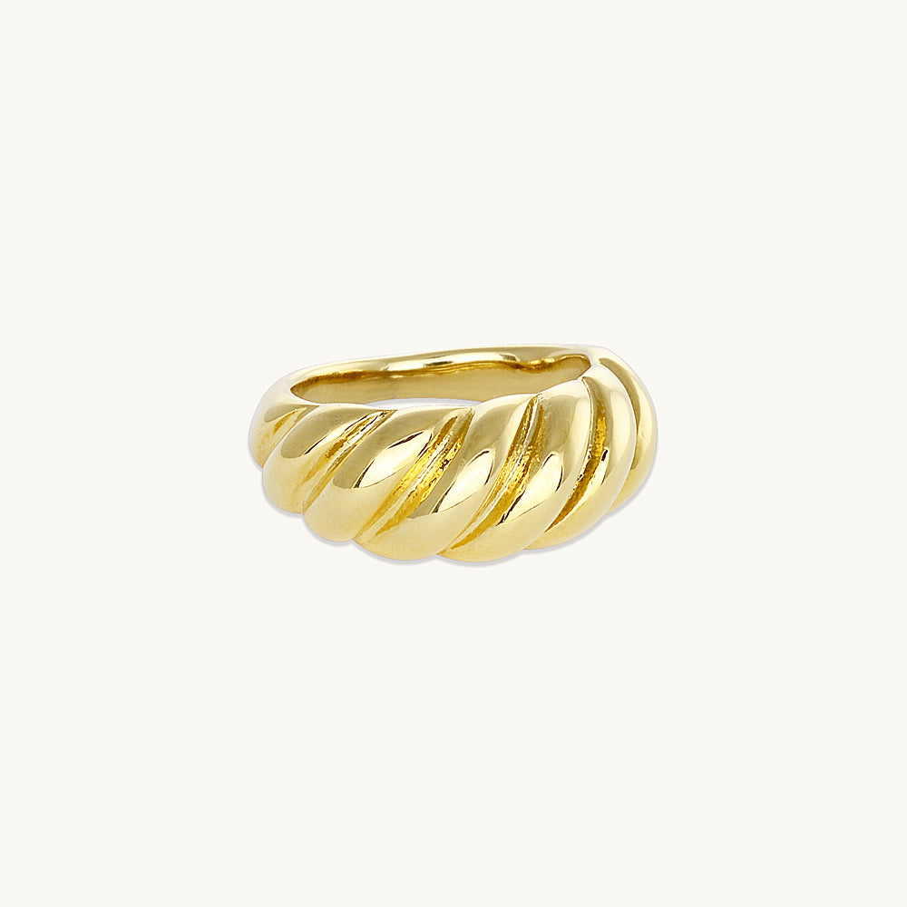 Croissant Dome Ring