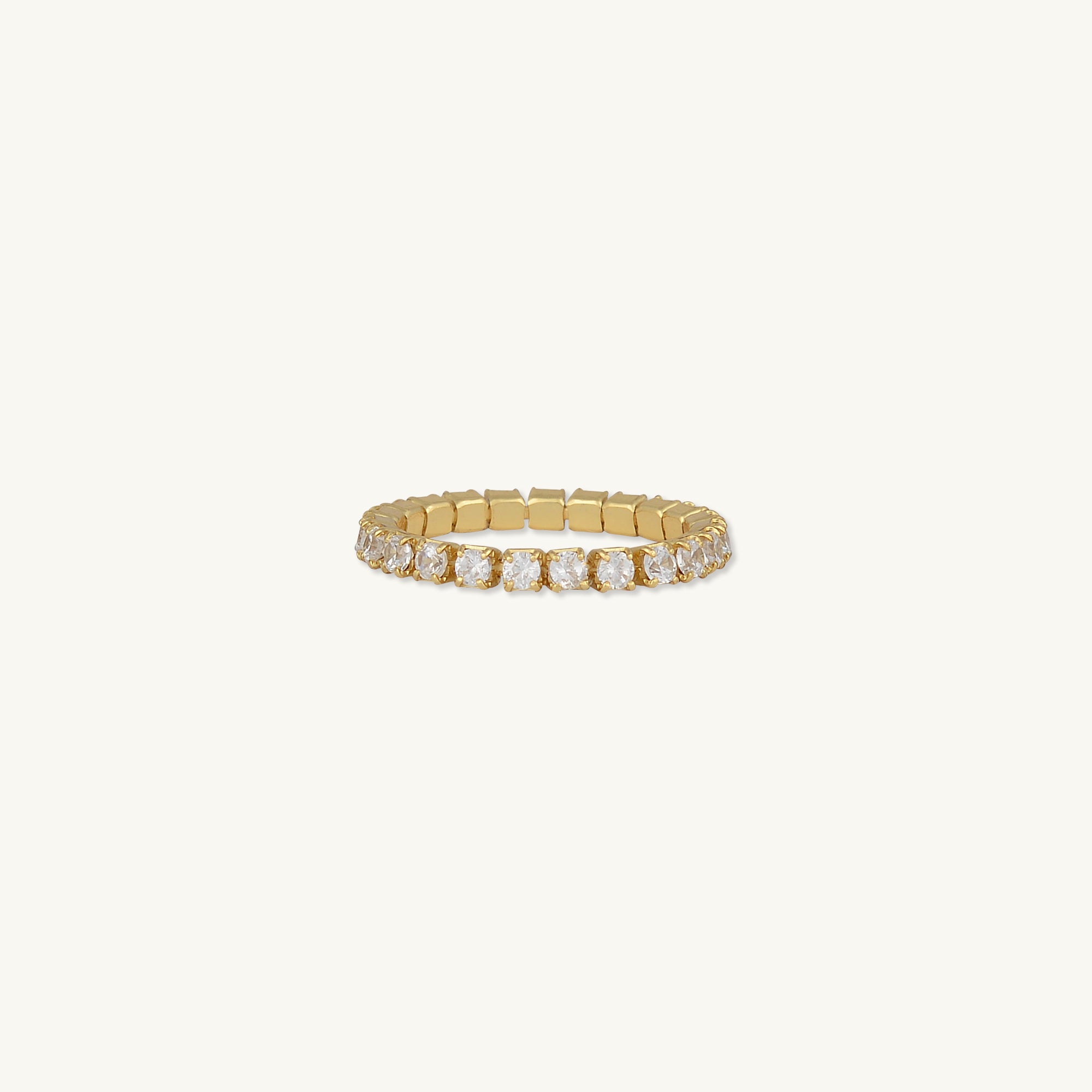 Tennis Eternity Sapphire Ring