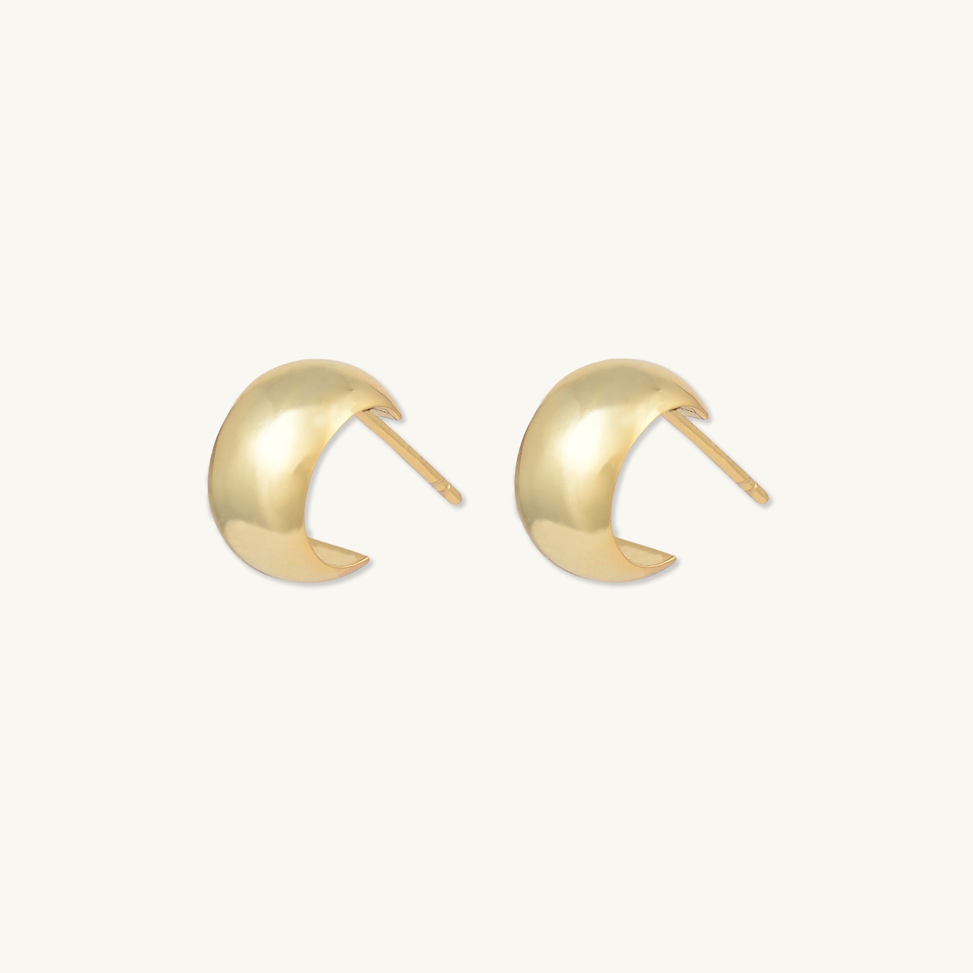 Classic Thick Huggie Earrings