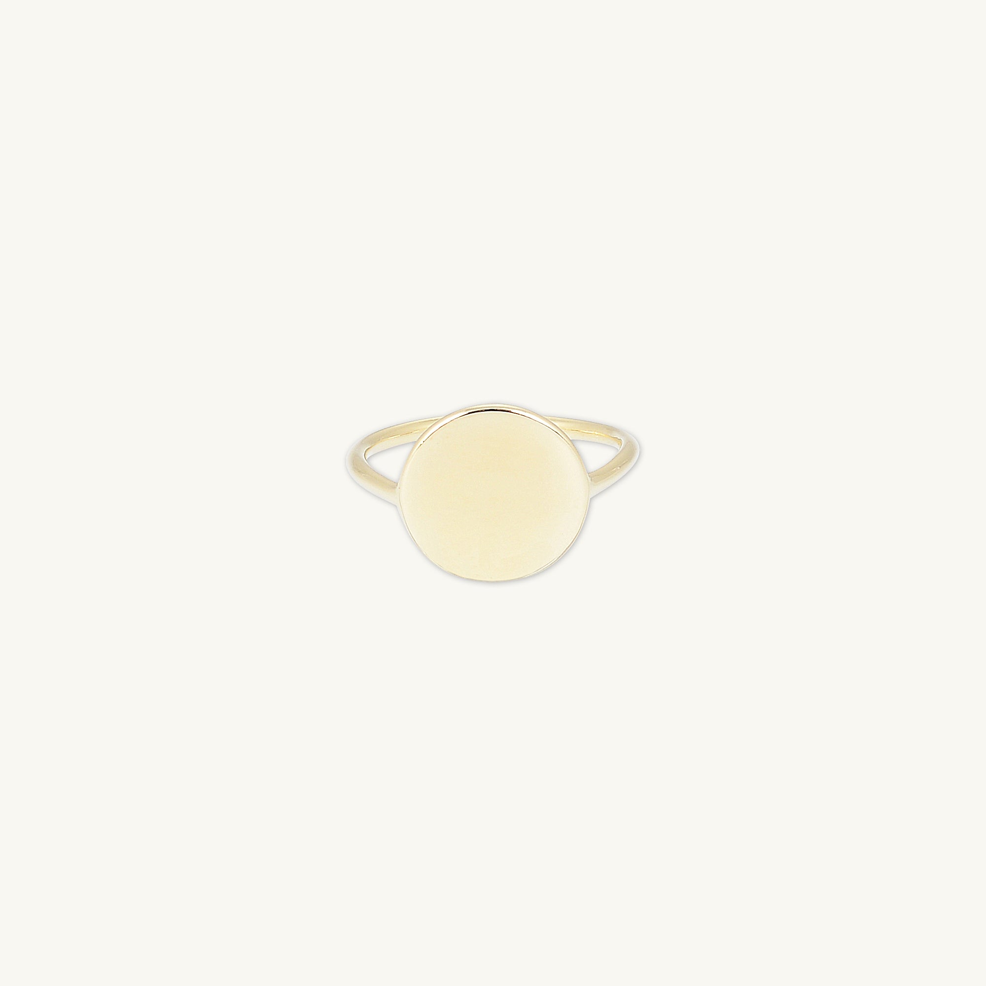Classic Disc Band Ring