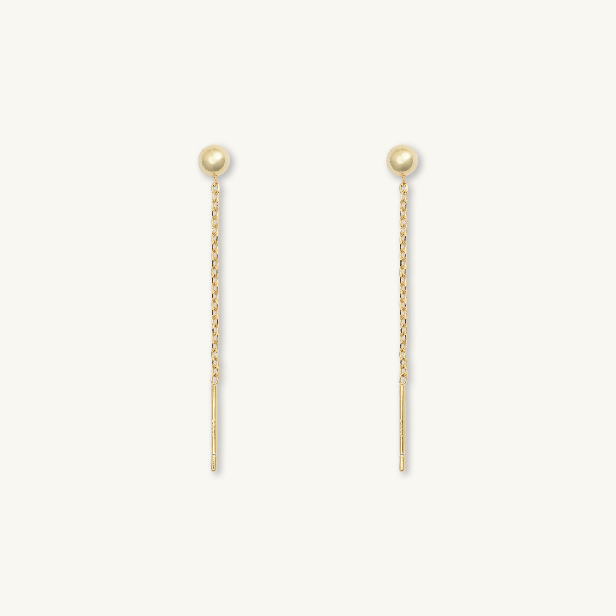 Ball Threader Earrings