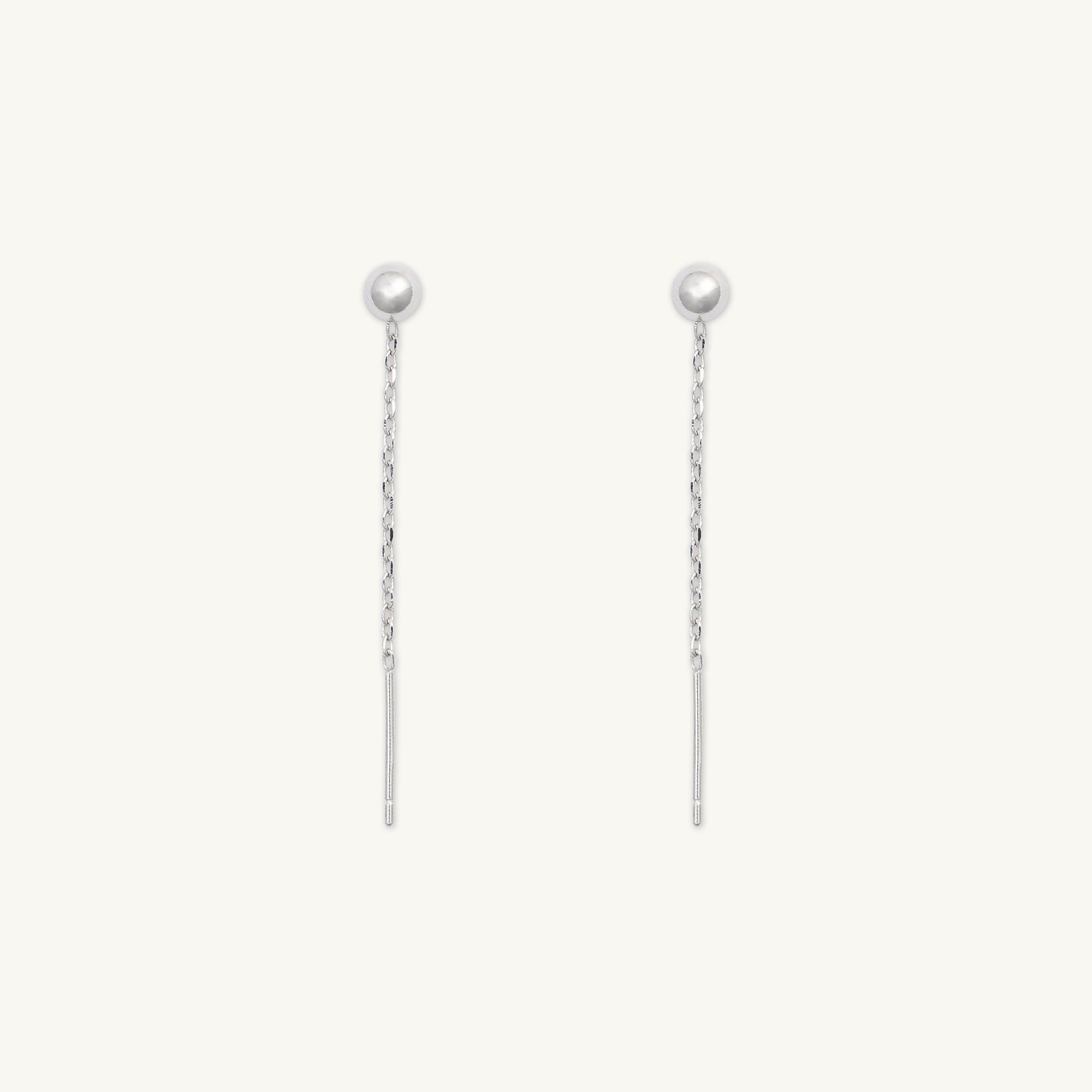 Ball Threader Earrings