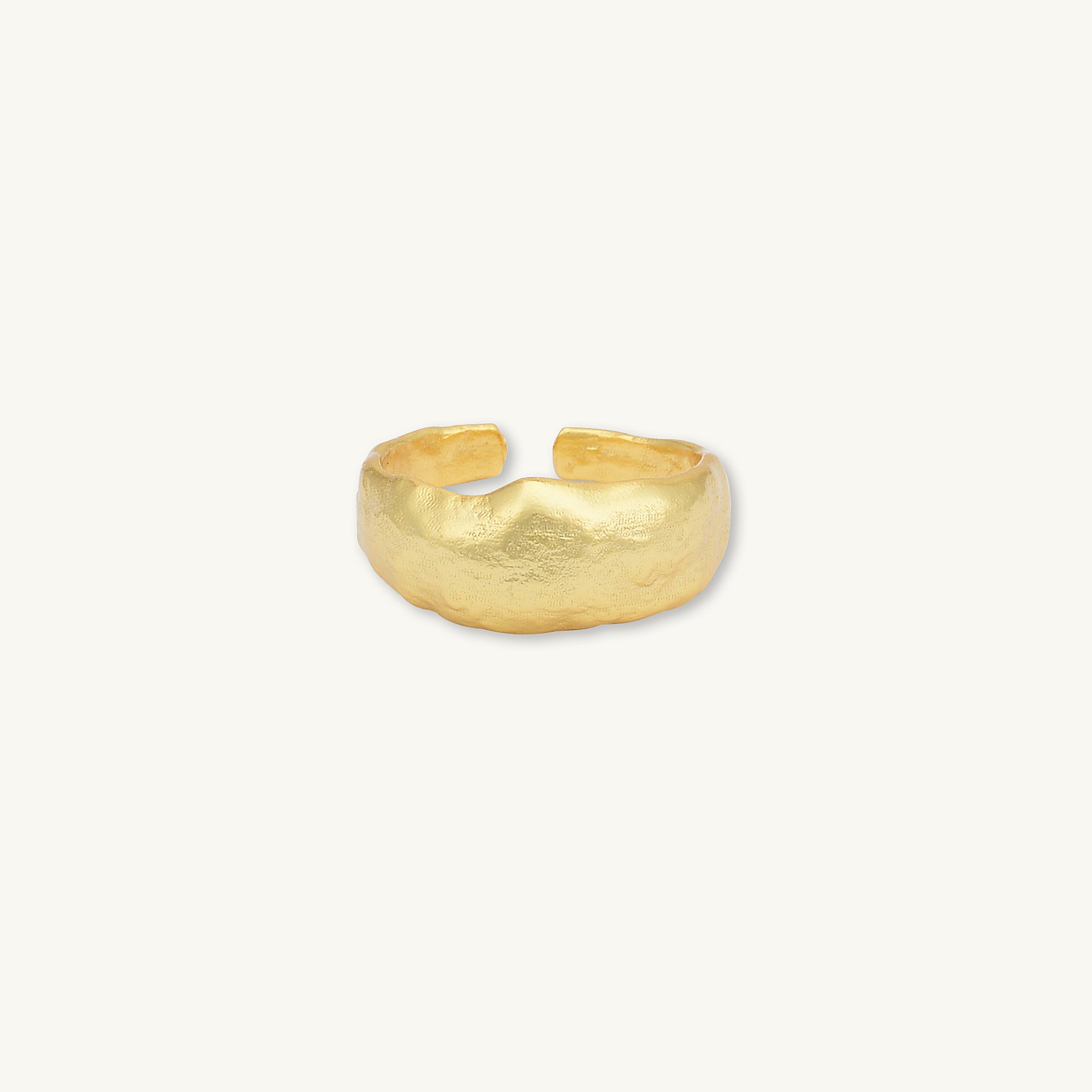 Molten Statement Open Ring