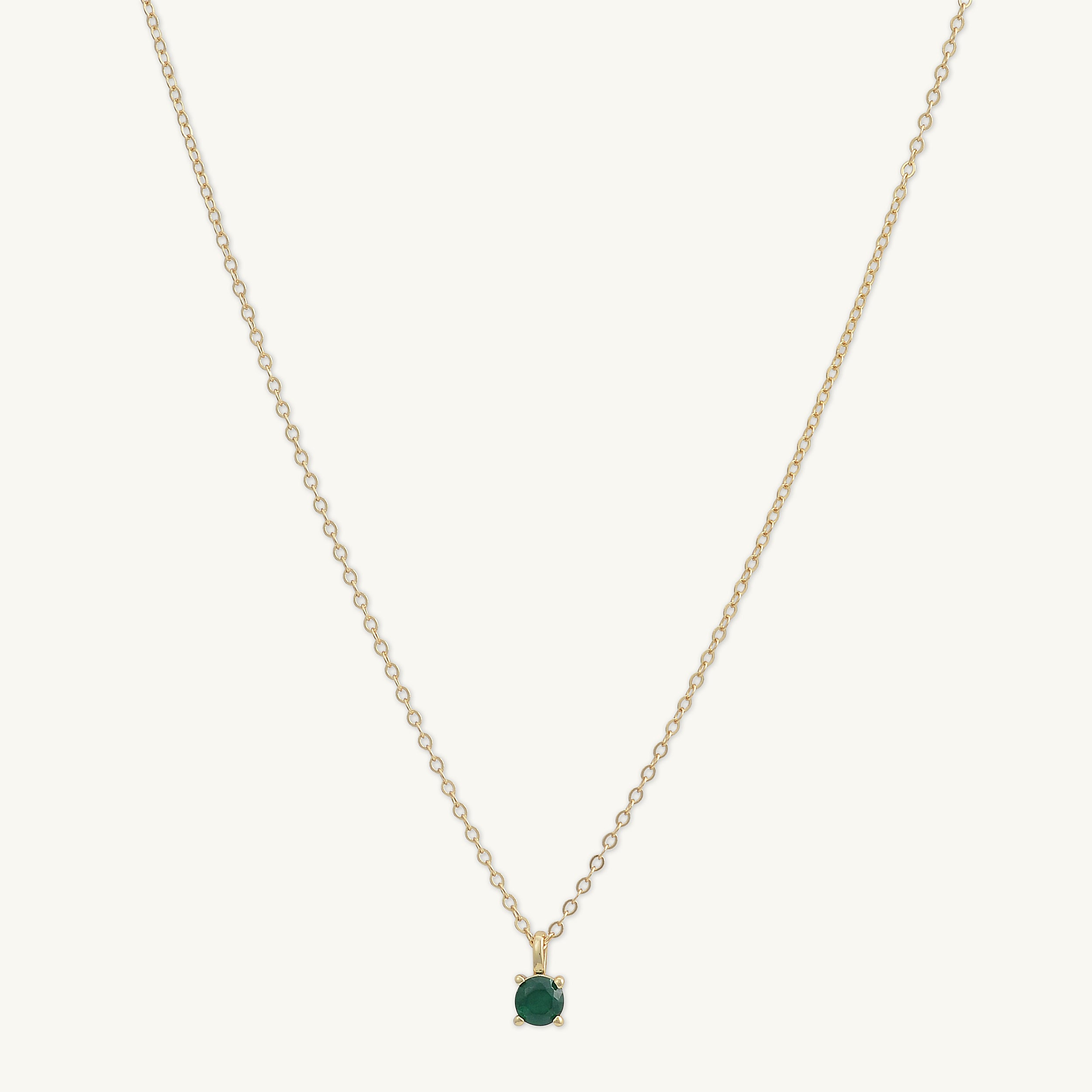 Classic Birthstone Necklace May