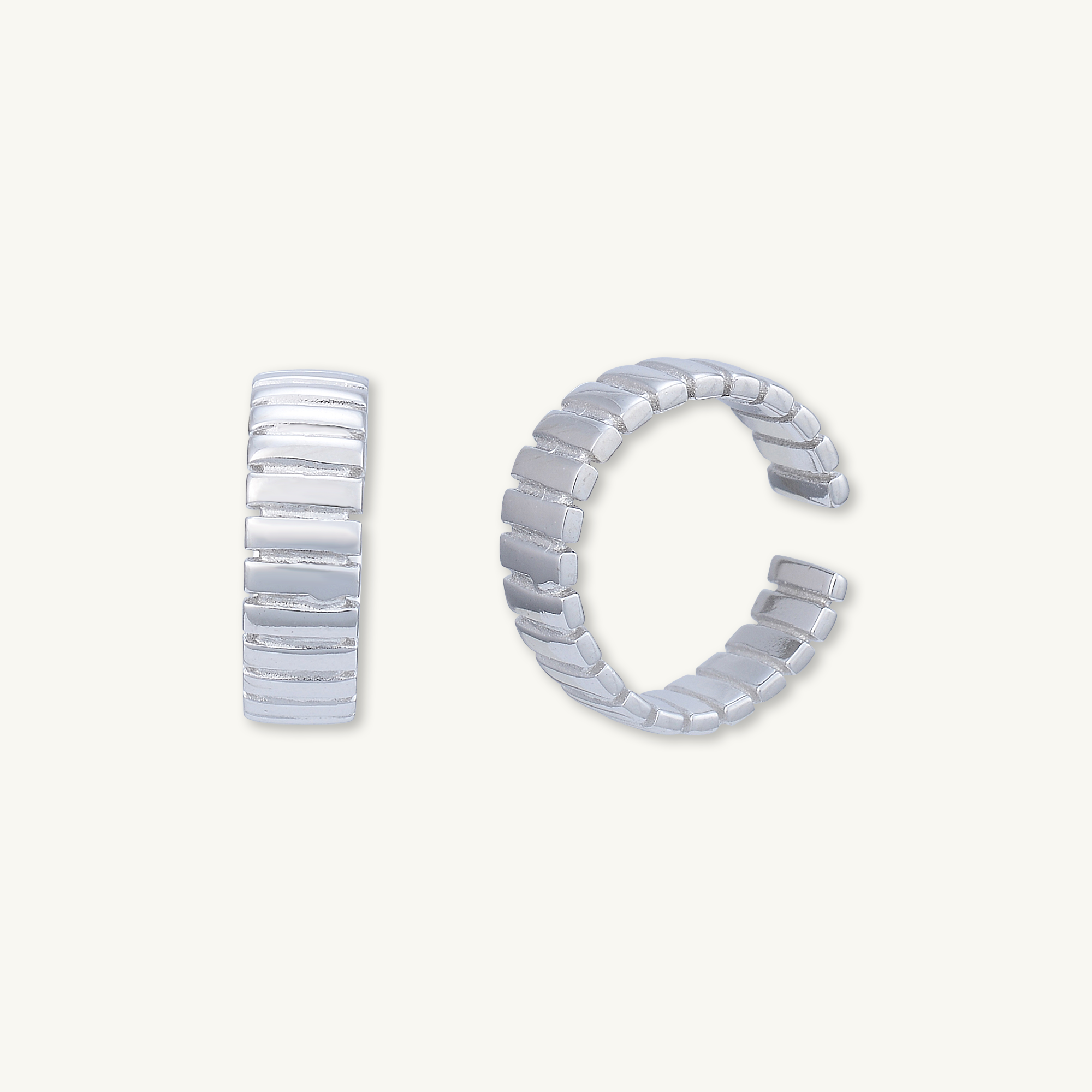 Ridges Ear Cuff Earrings