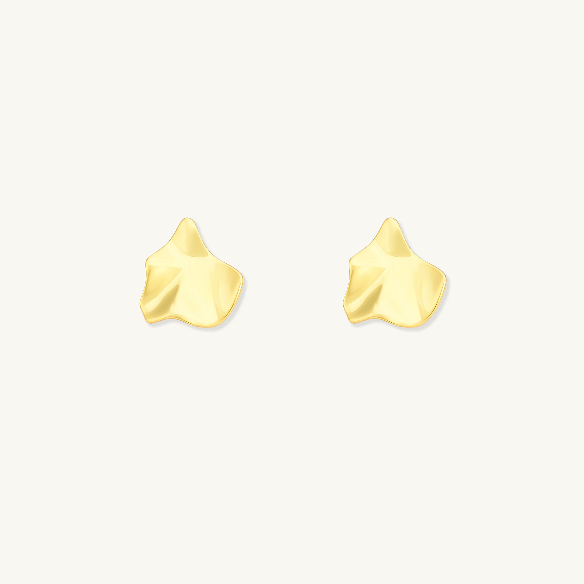 Molten Textured Stud Earrings