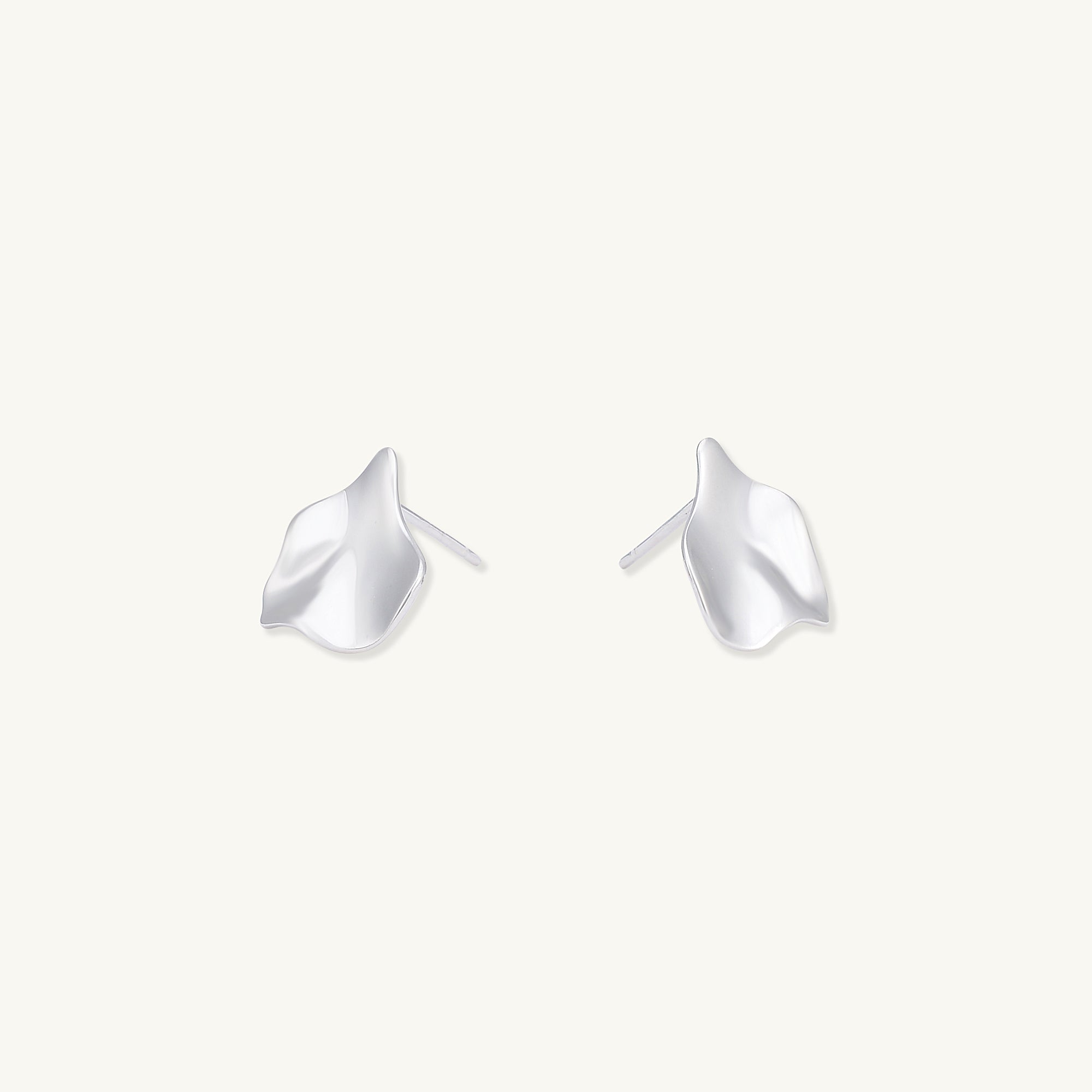 Molten Textured Stud Earrings