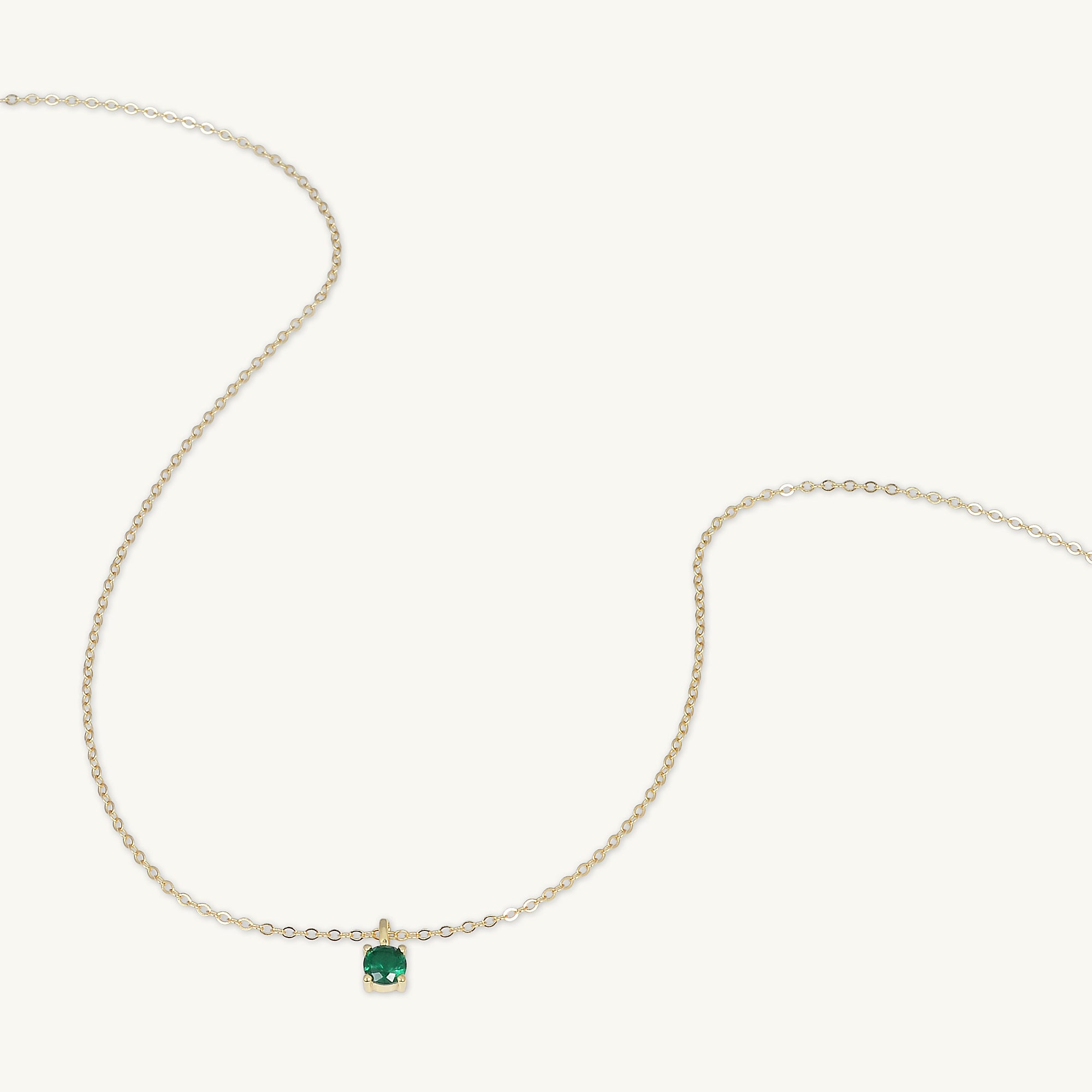 Classic Birthstone Necklace May