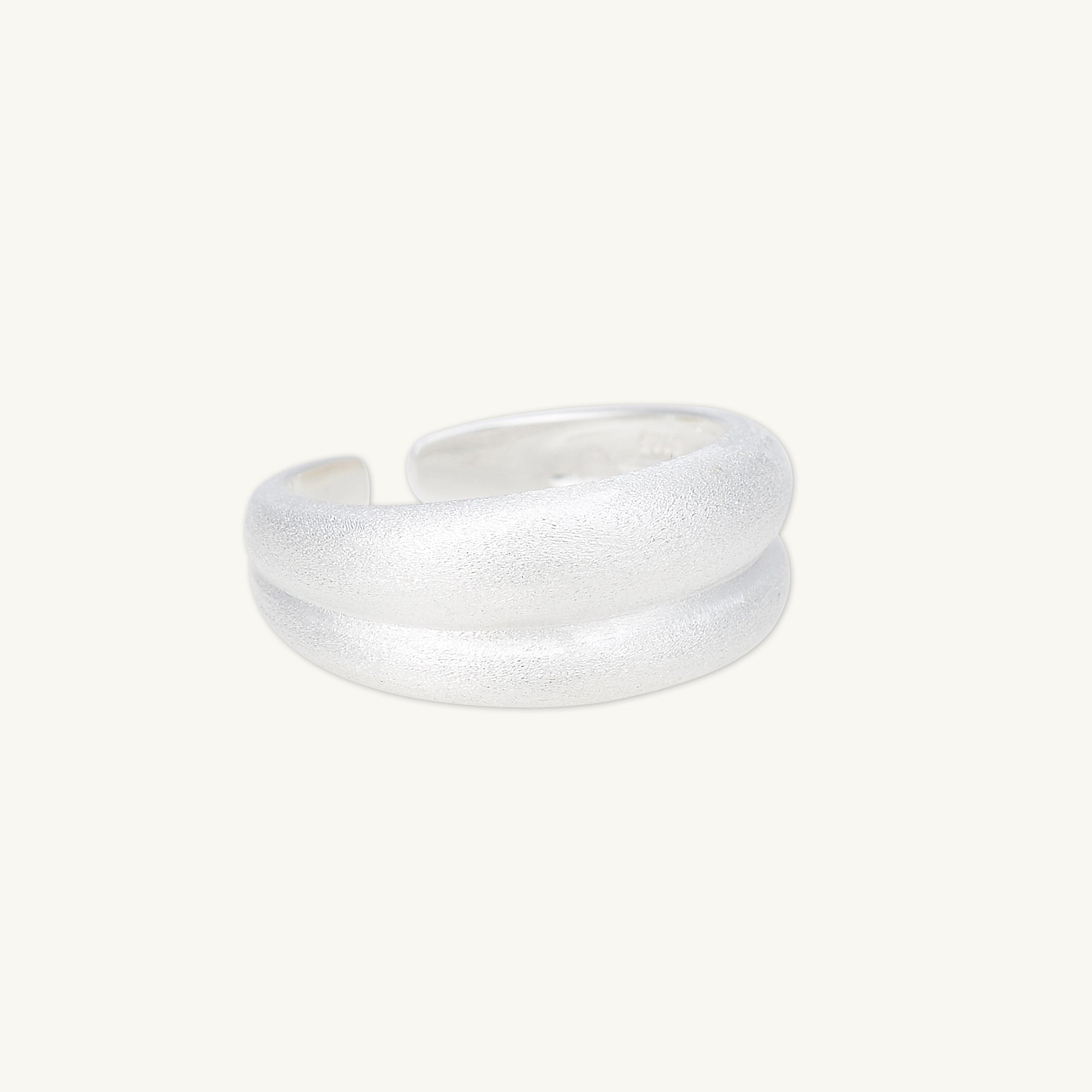 Double Dome Open Ring