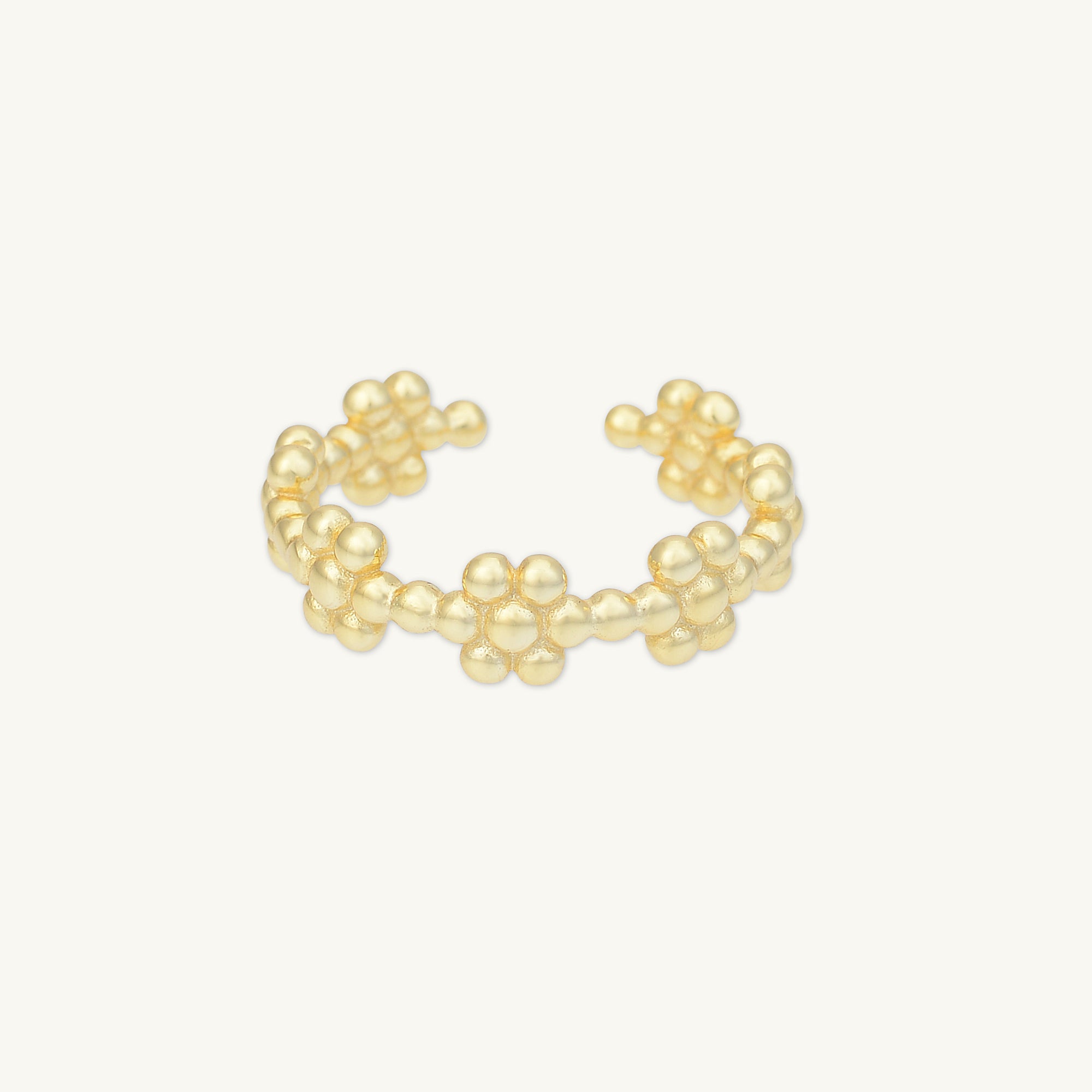 Daisy Dot Open Ring