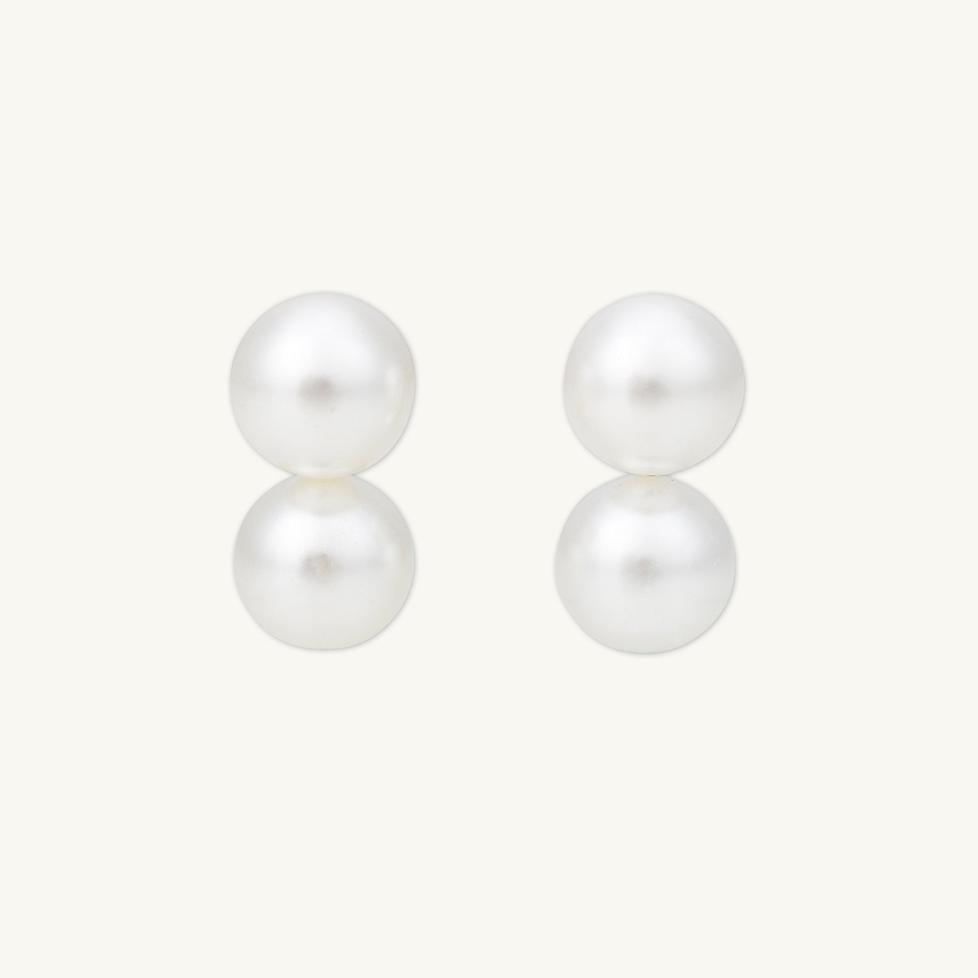 Classic Double Pearl Earrings