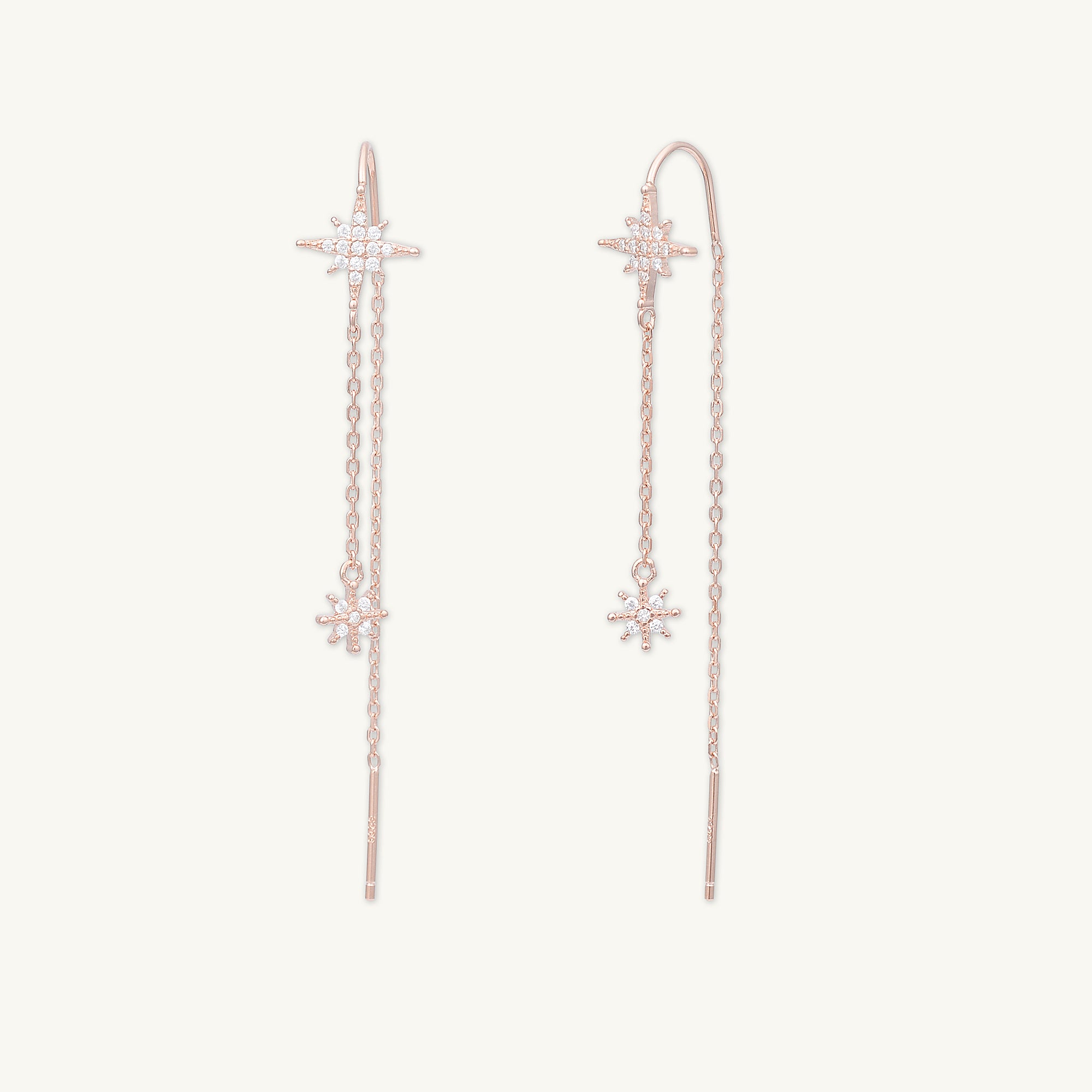 North Star Threader Earrings