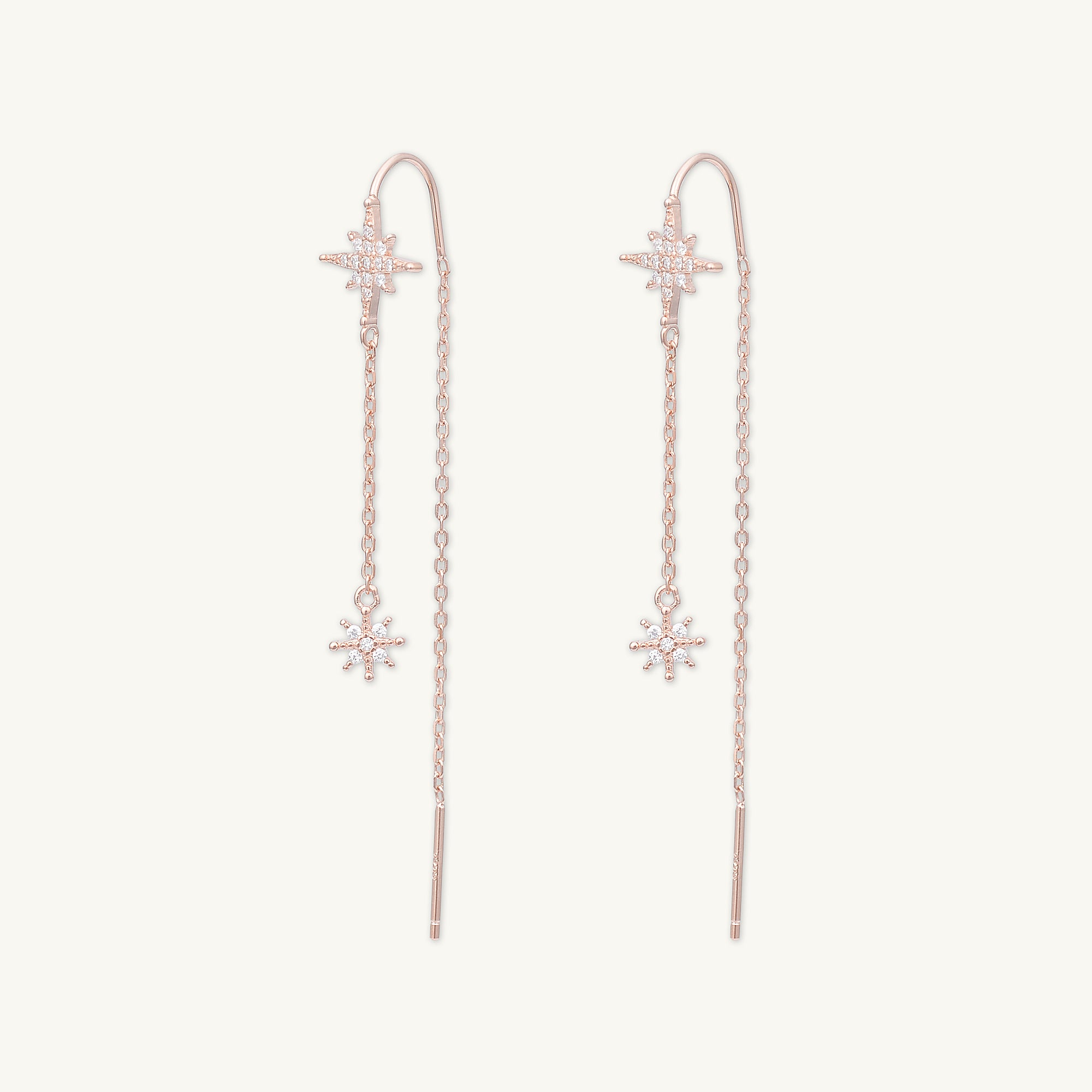 North Star Threader Earrings