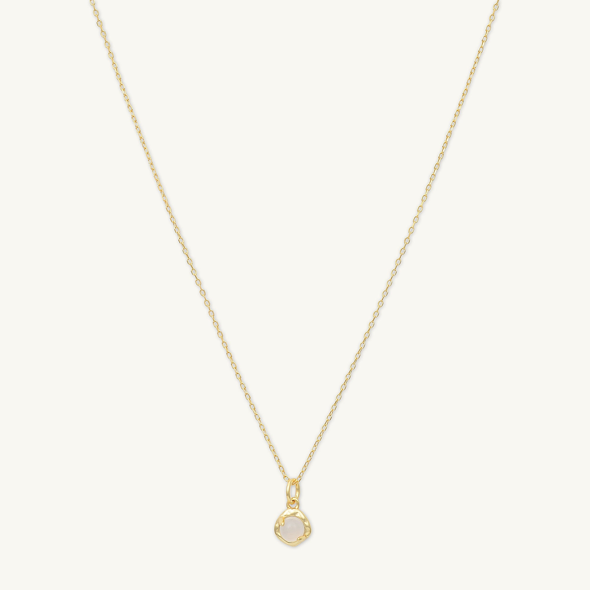 Moonstone Pendant Necklace