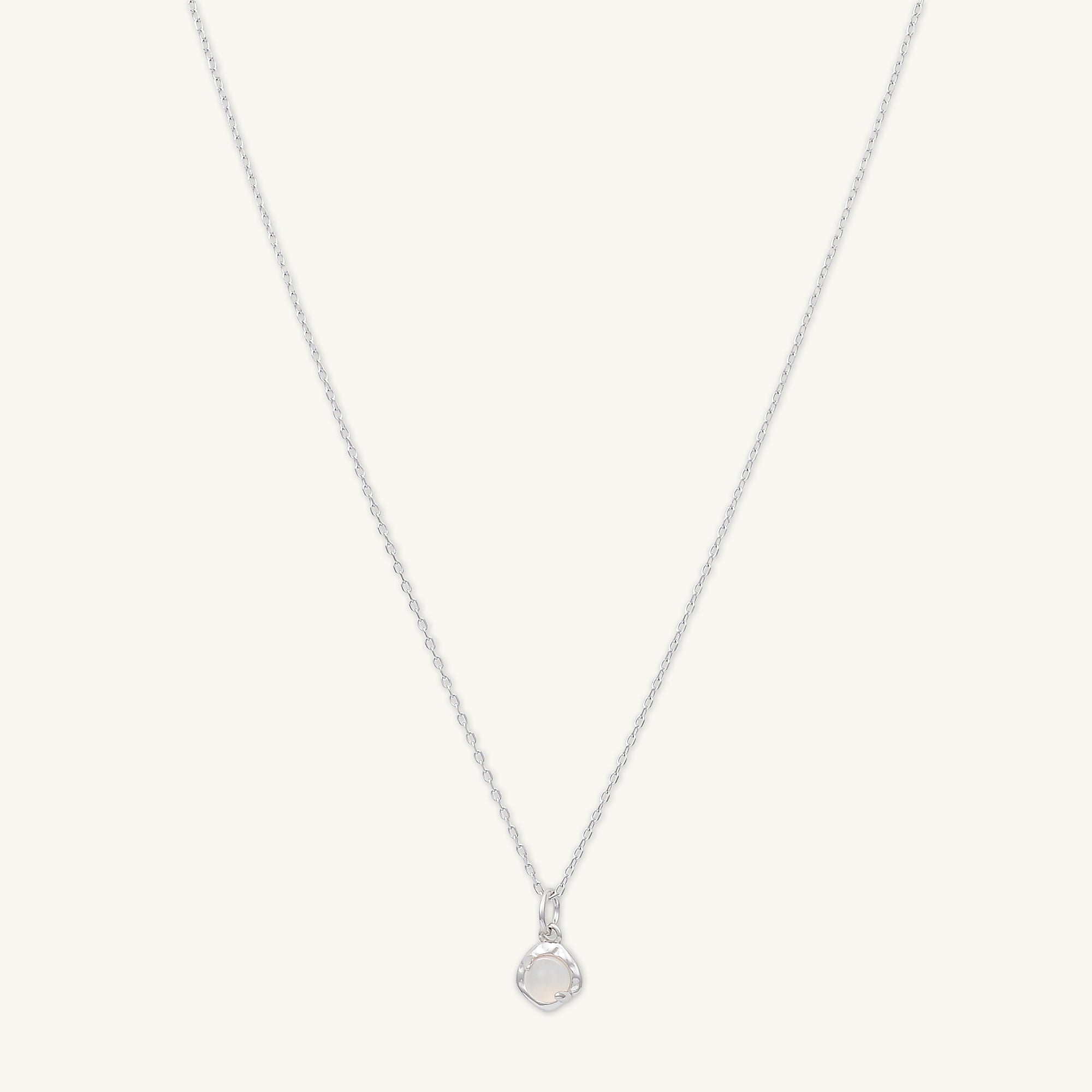 Moonstone Pendant Necklace