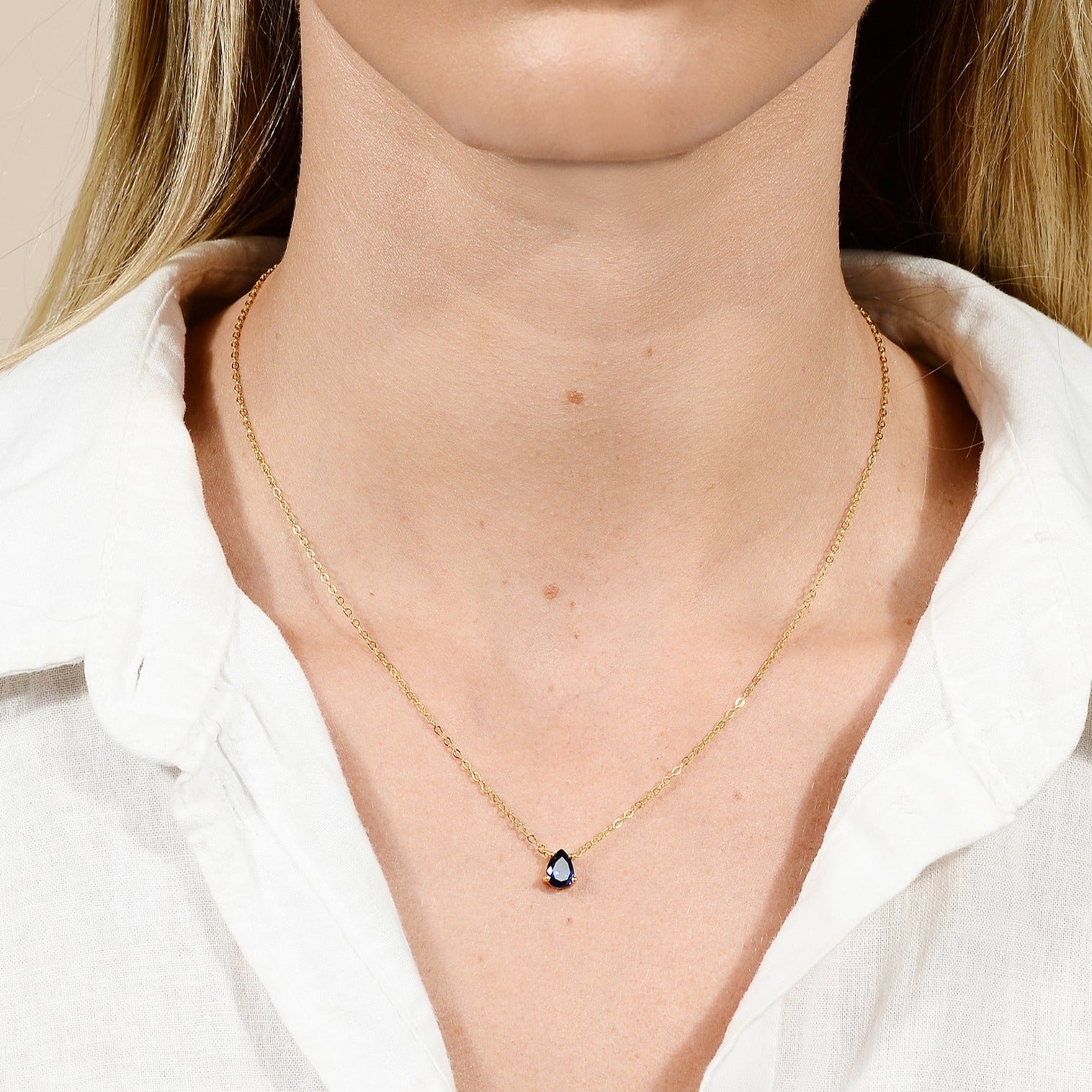 Birthstone Necklace September