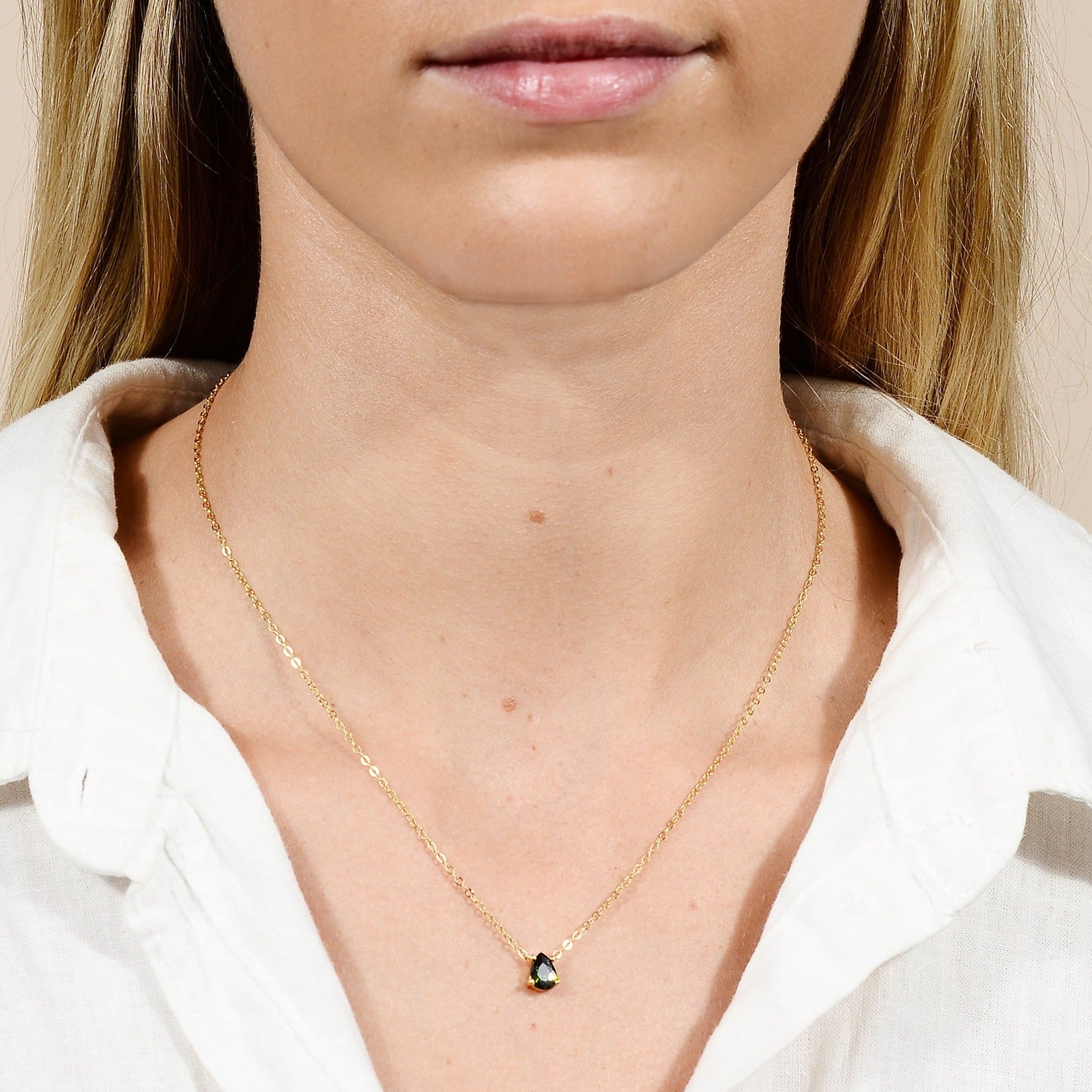 Birthstone Necklace August