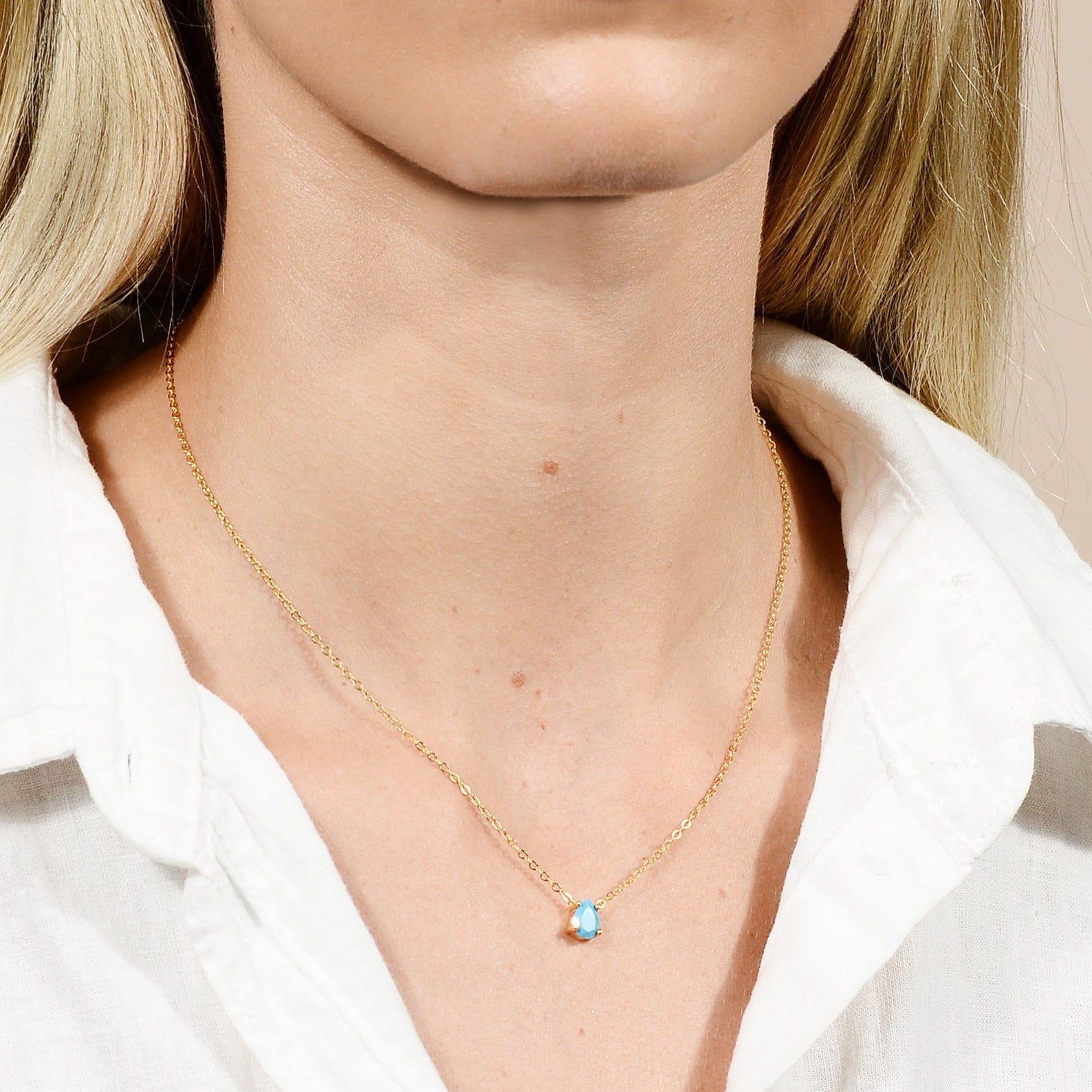 Birthstone Necklace December