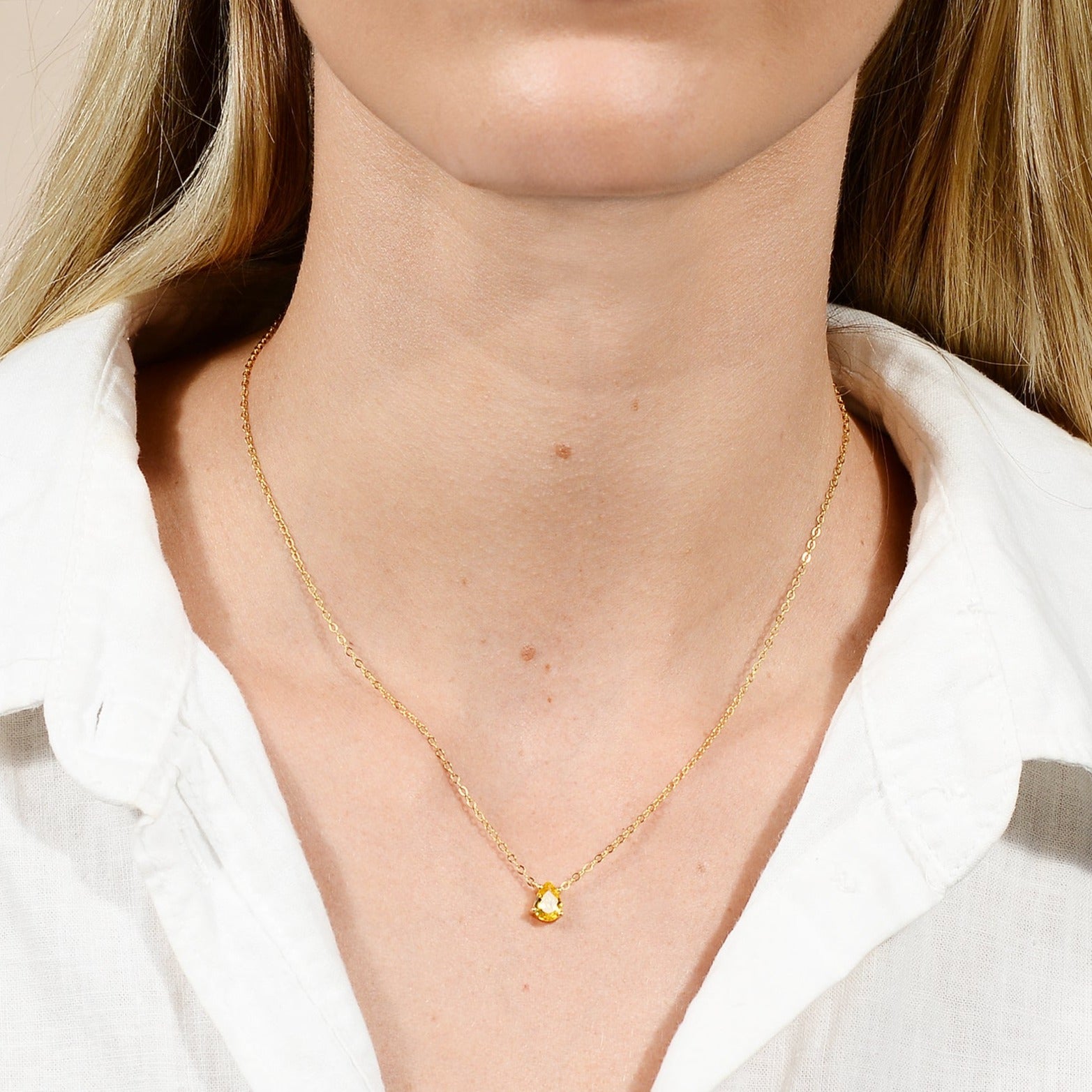 Birthstone Necklace November